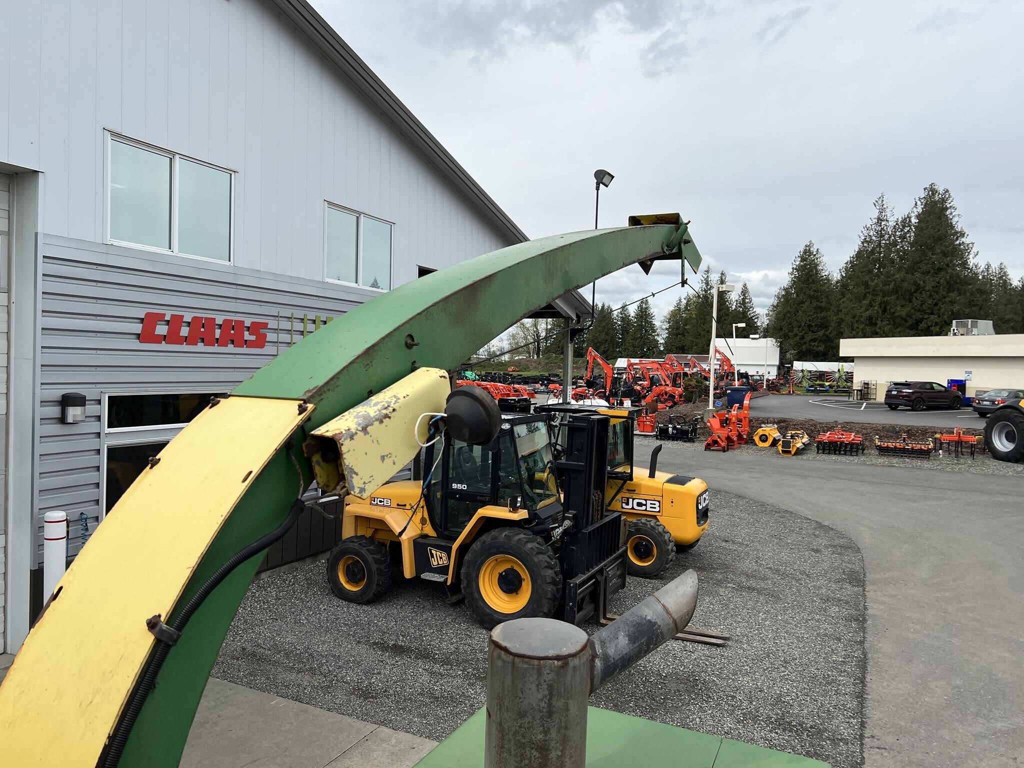 1990 John Deere 5830 Self-Propelled Forage Harvester