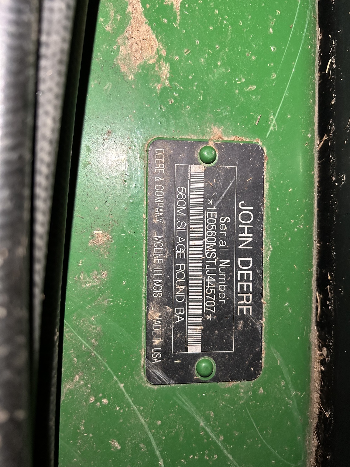 2018 John Deere 560M Round Baler