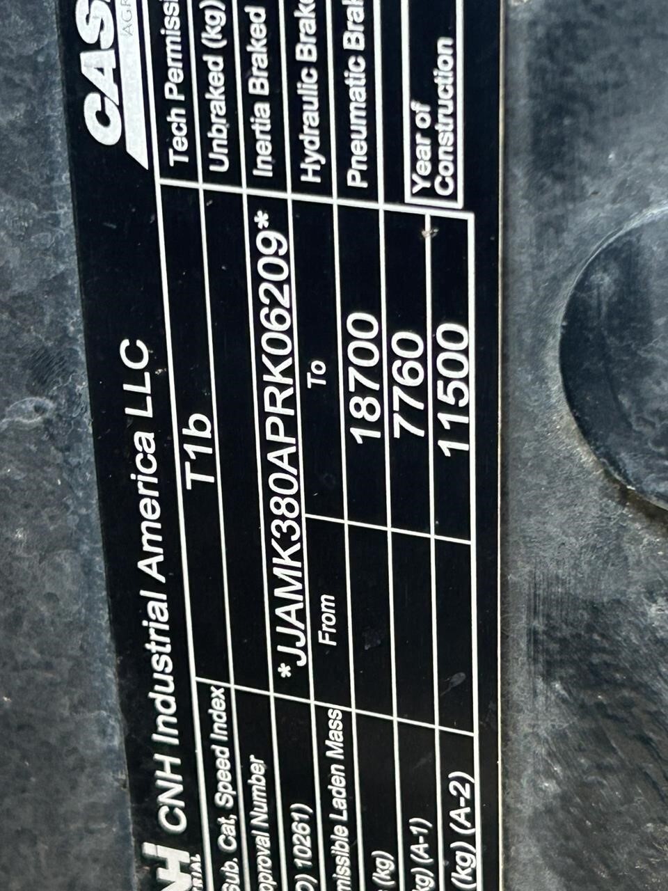 2023 Case IH MAGNUM 380 AFS CONNECT CVX Tractor