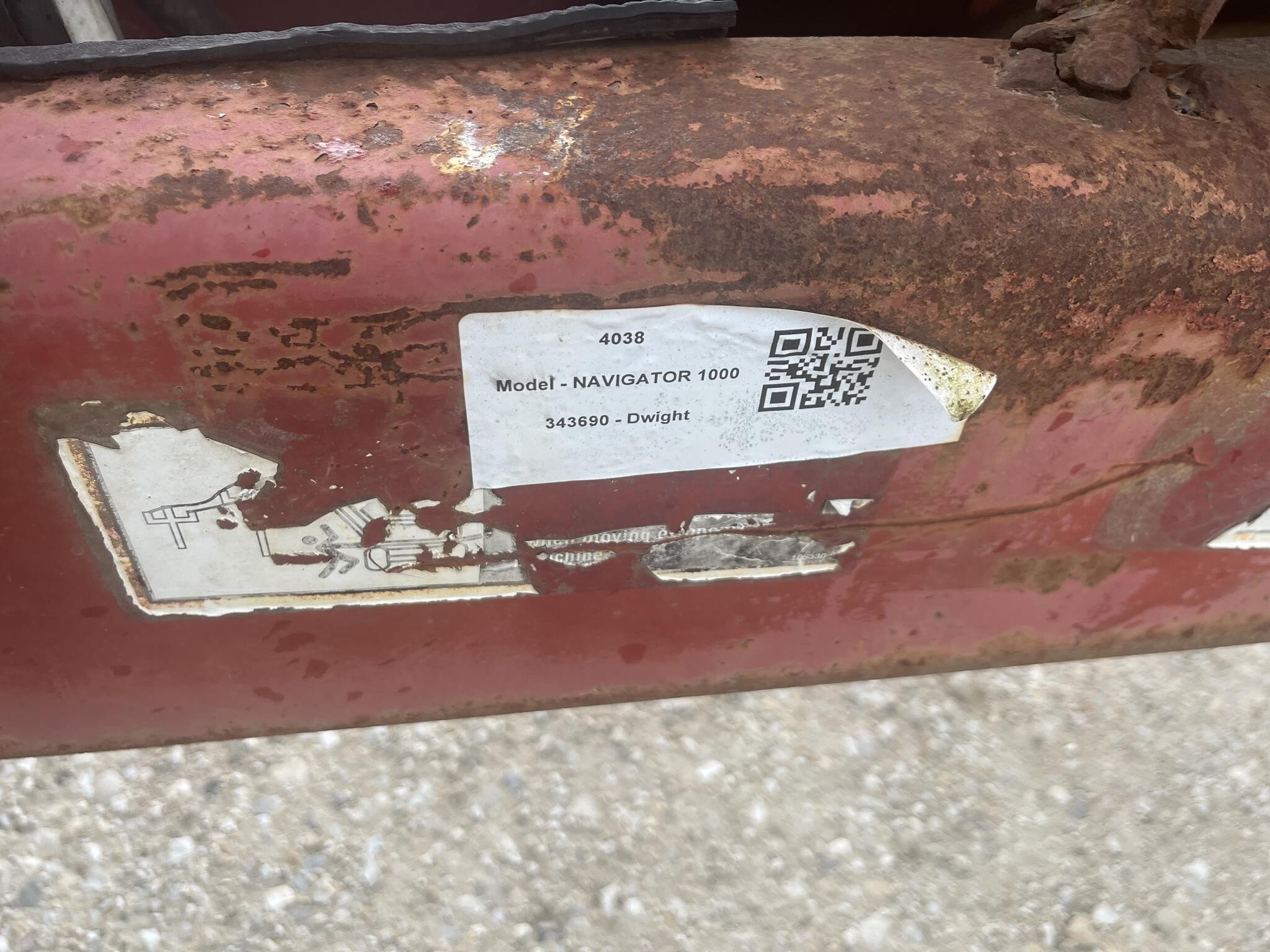  Hardi Navigator 1000 Pull-Type Sprayer
