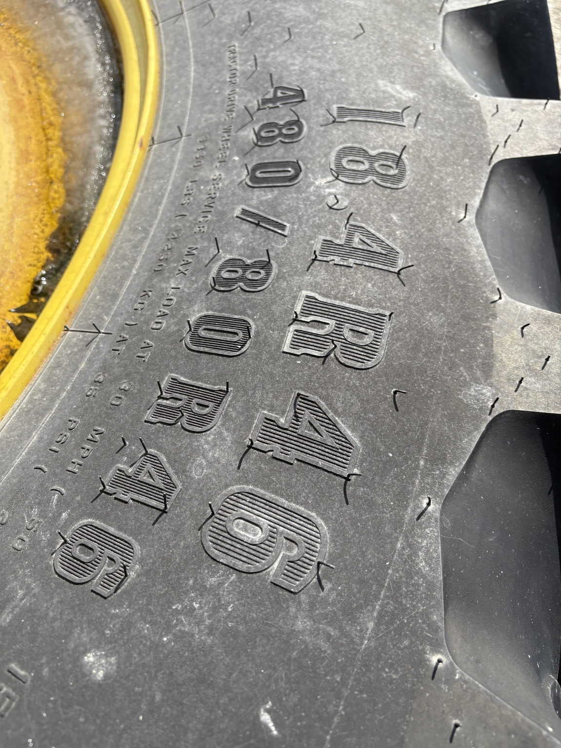 Firestone 480/80R46 Wheels / Tires / Track