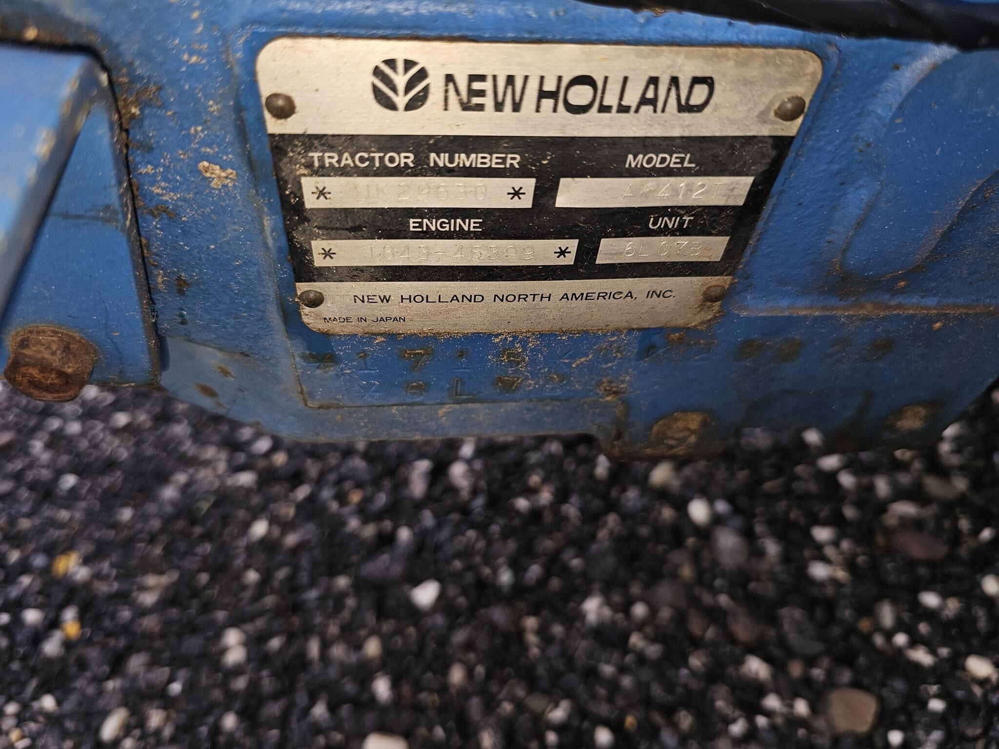 1997 New Holland 1715 Miscellaneous