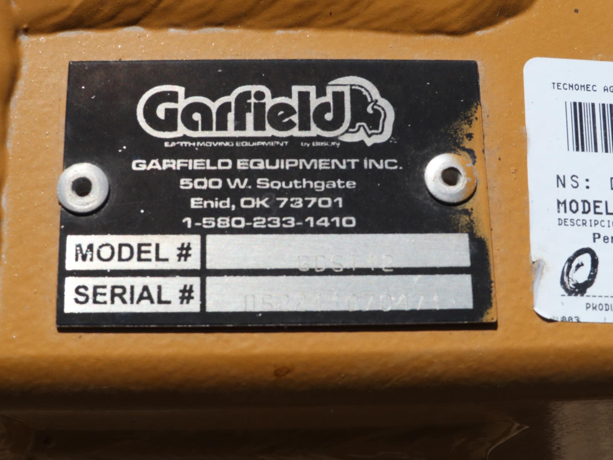 2023 Garfield EDS12 Scraper