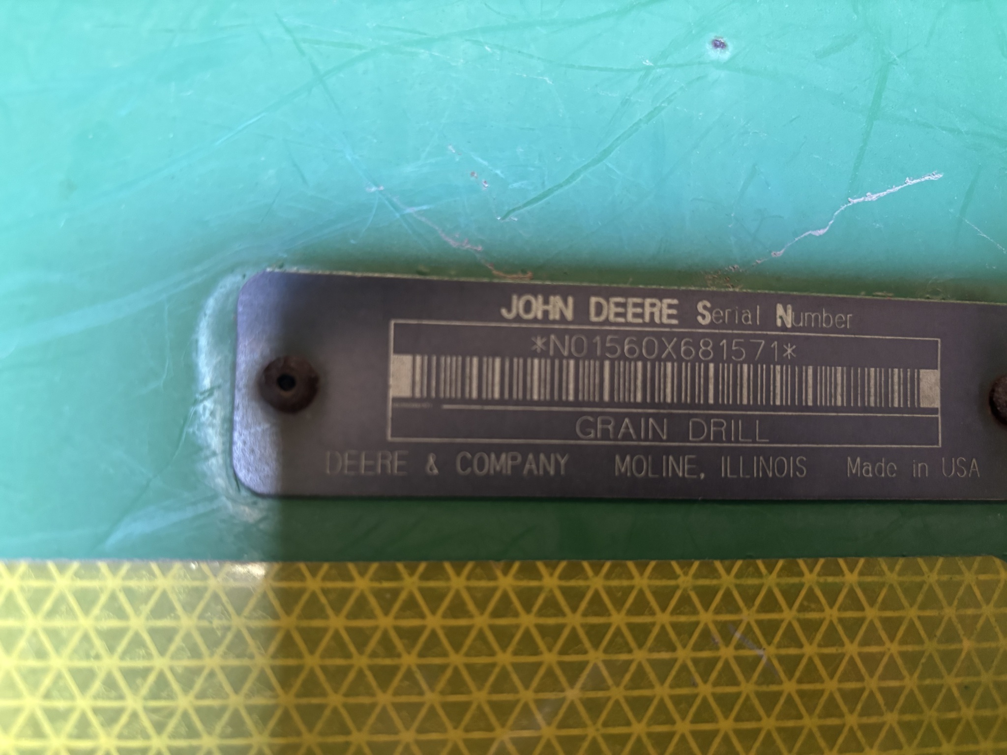 1999 John Deere 1560 Drill