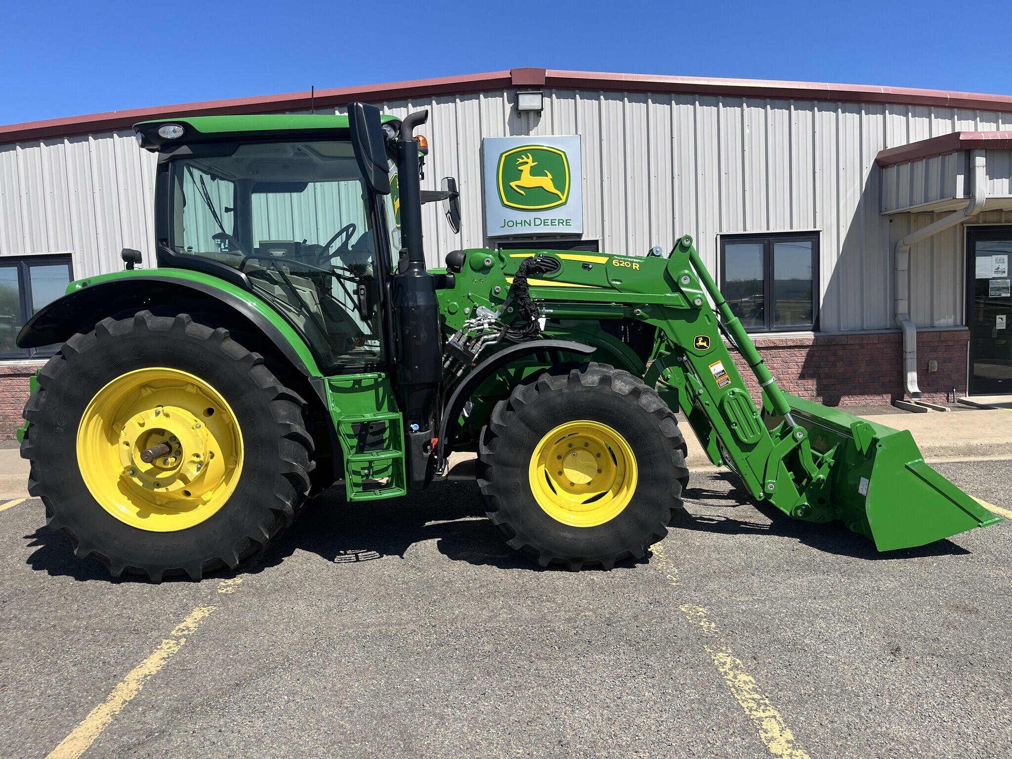 2021 John Deere 6130R Tractor