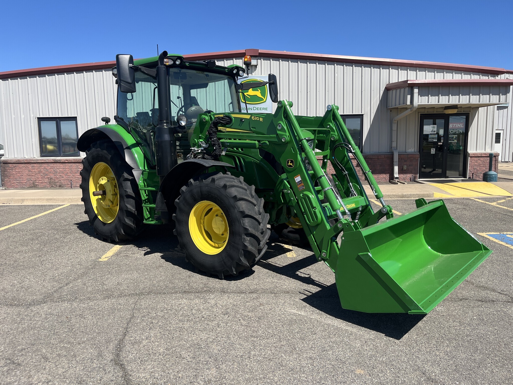 2021 John Deere 6130R Tractor