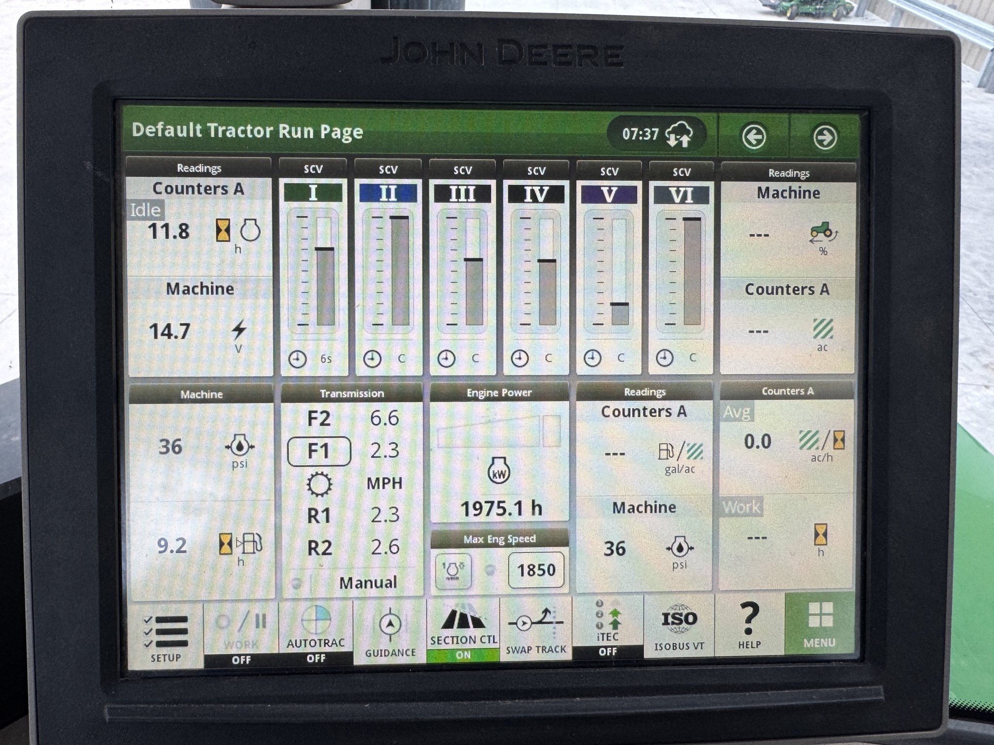 2021 John Deere 9620RX Tractor