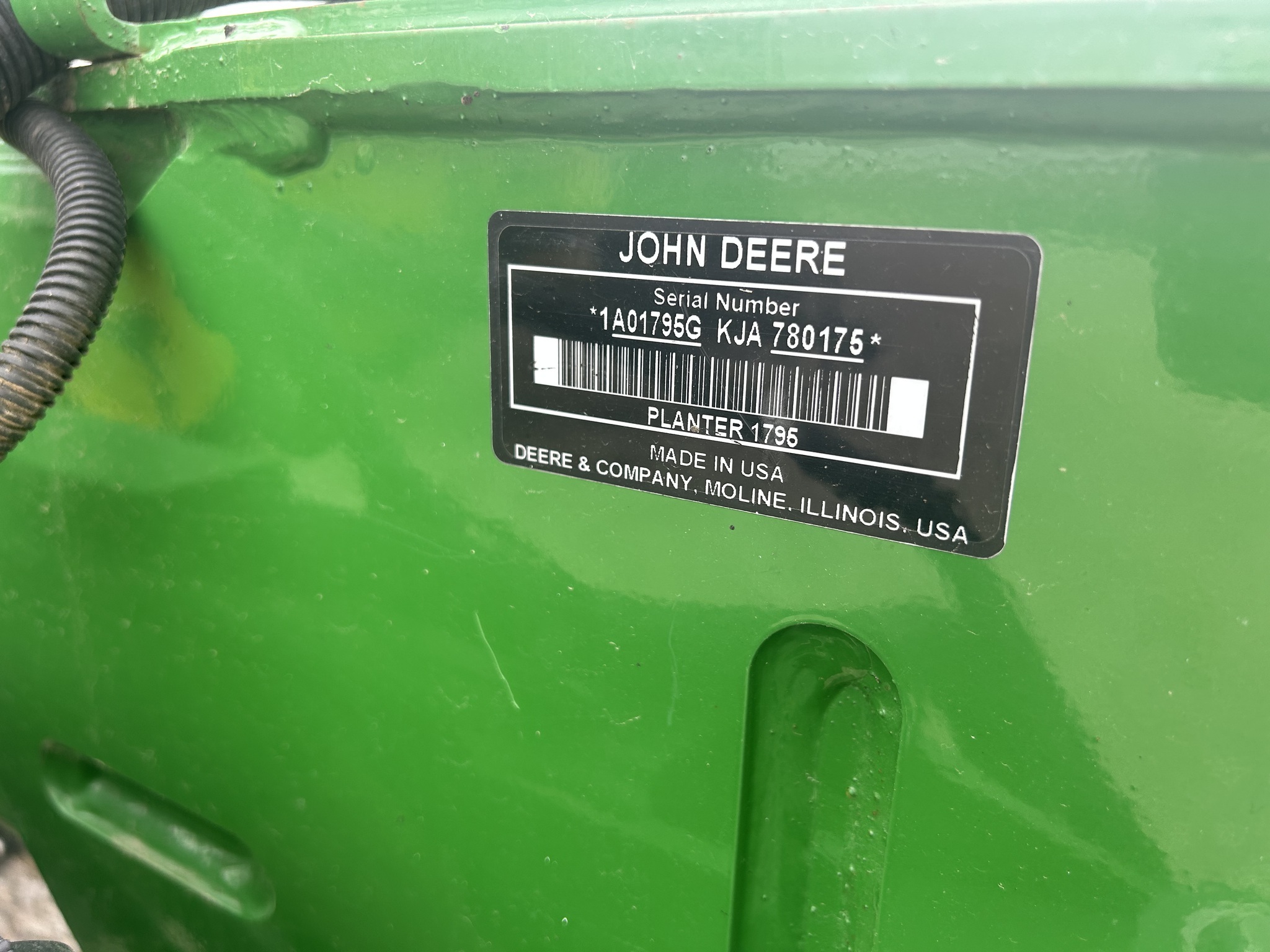 2019 John Deere 1795 Planter