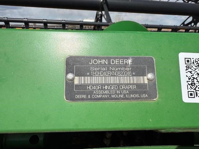 2022 John Deere HD40R Platform