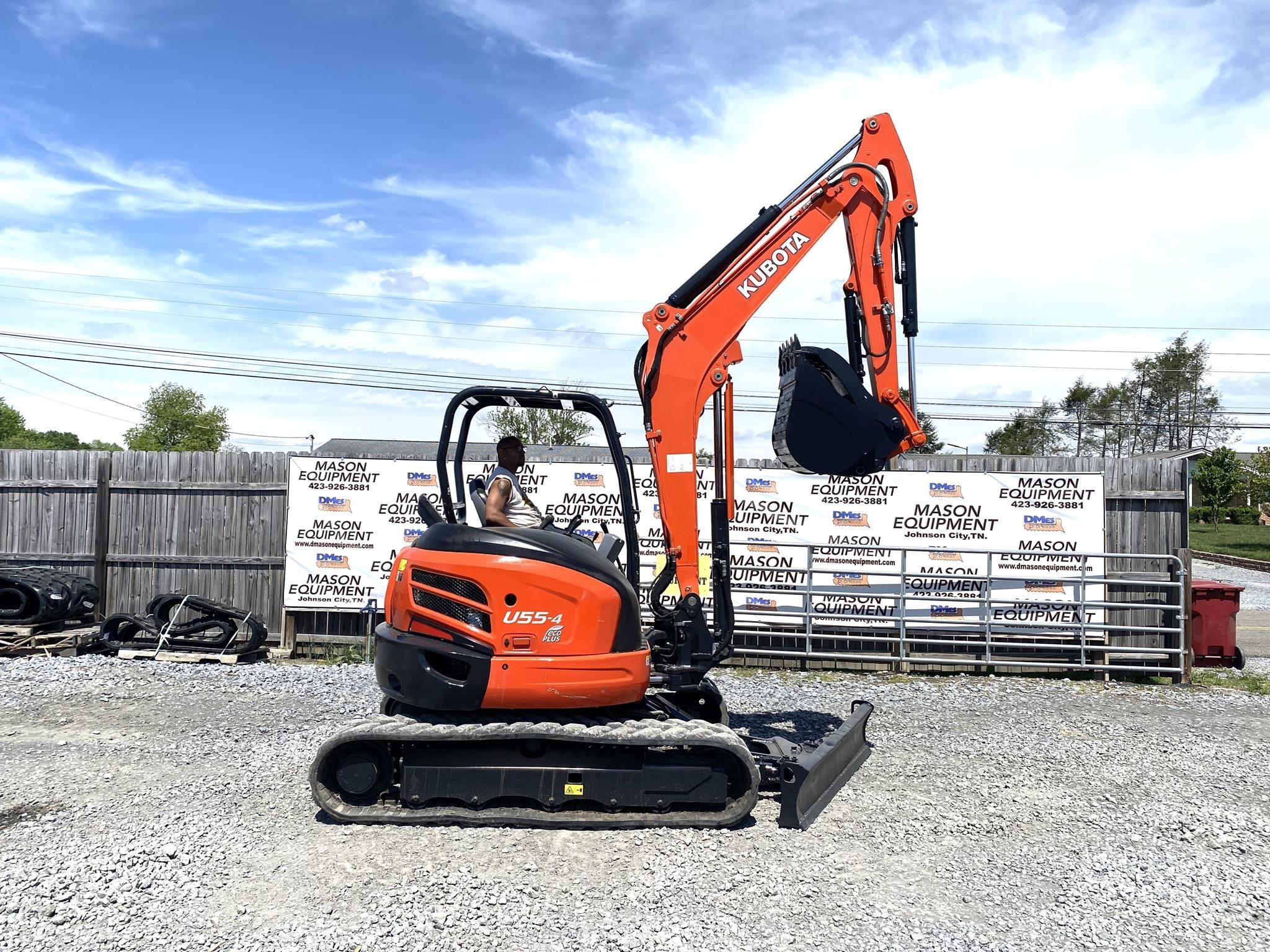 2019 Kubota U55-4 Mini Excavator
