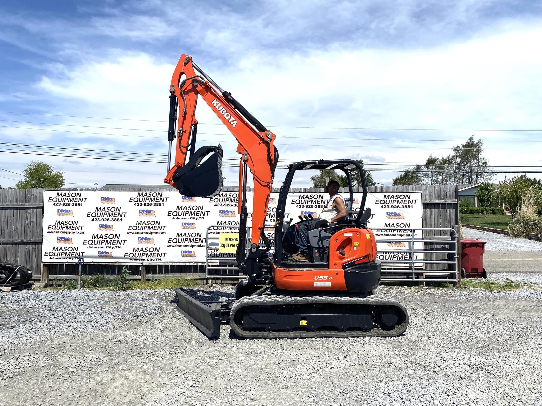 2019 Kubota U55-4 Mini Excavator