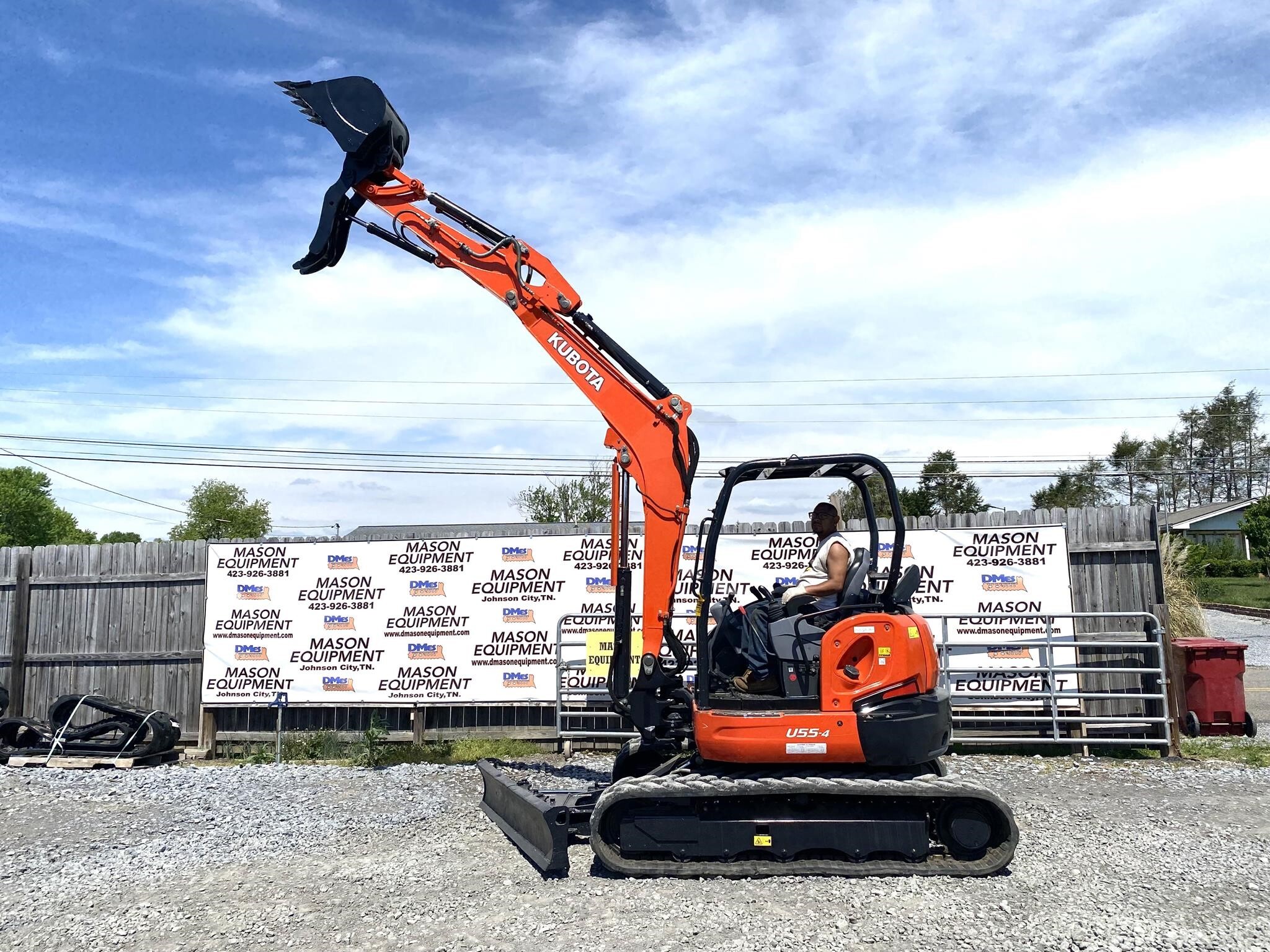 2019 Kubota U55-4 Mini Excavator