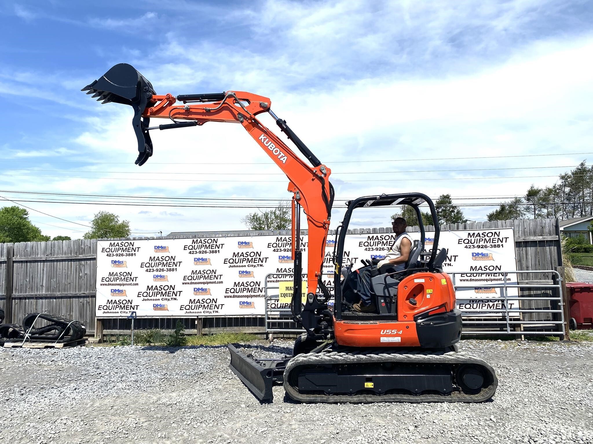 2019 Kubota U55-4 Mini Excavator
