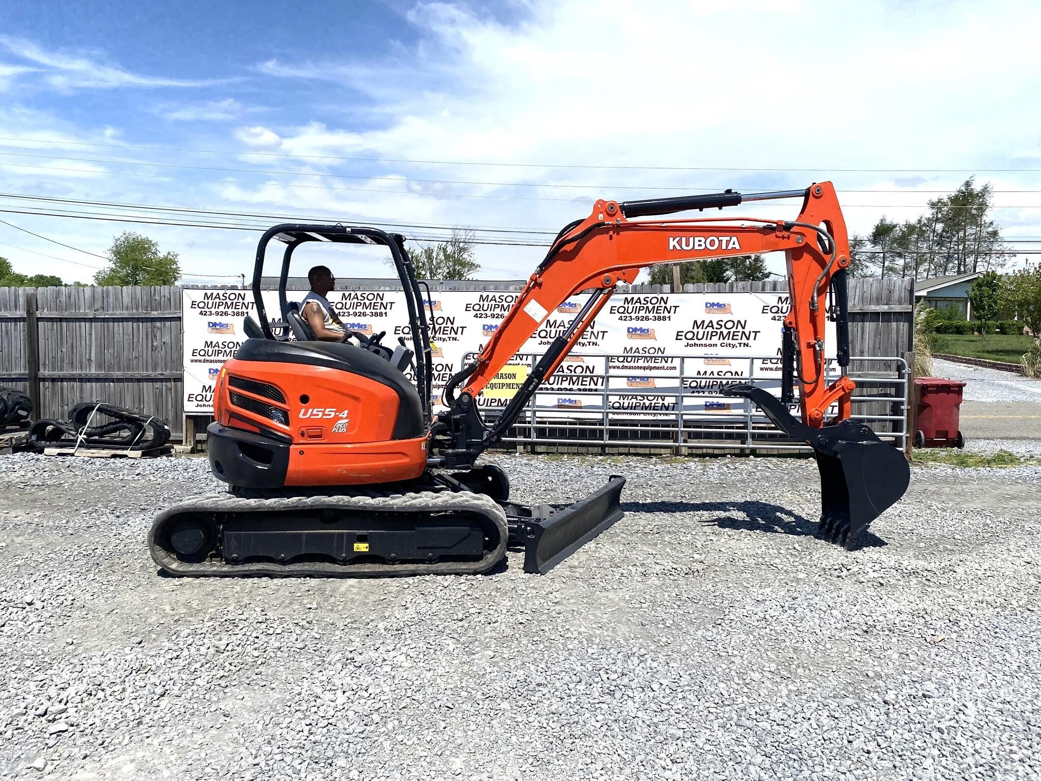 2019 Kubota U55-4 Mini Excavator
