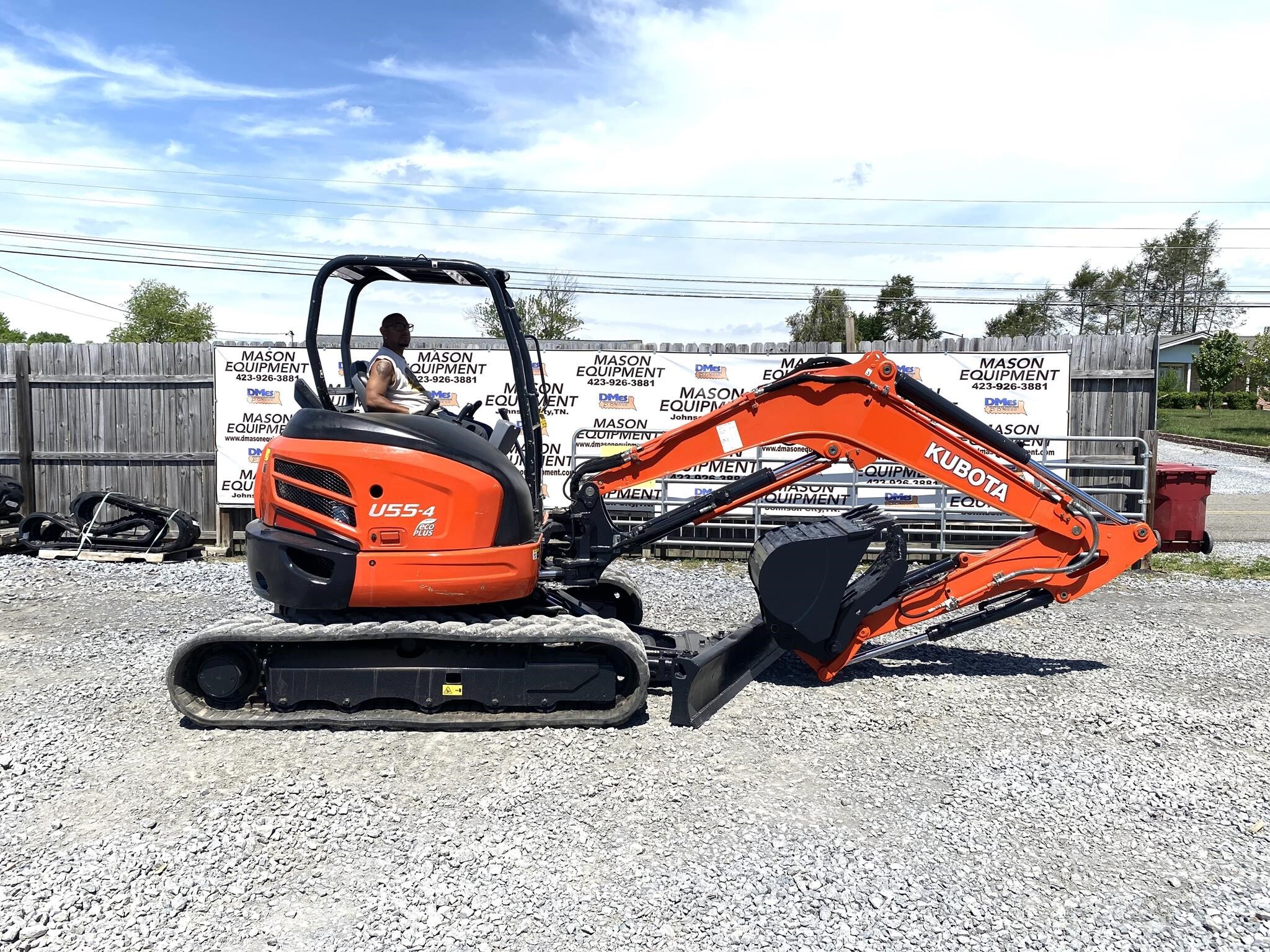 2019 Kubota U55-4 Mini Excavator