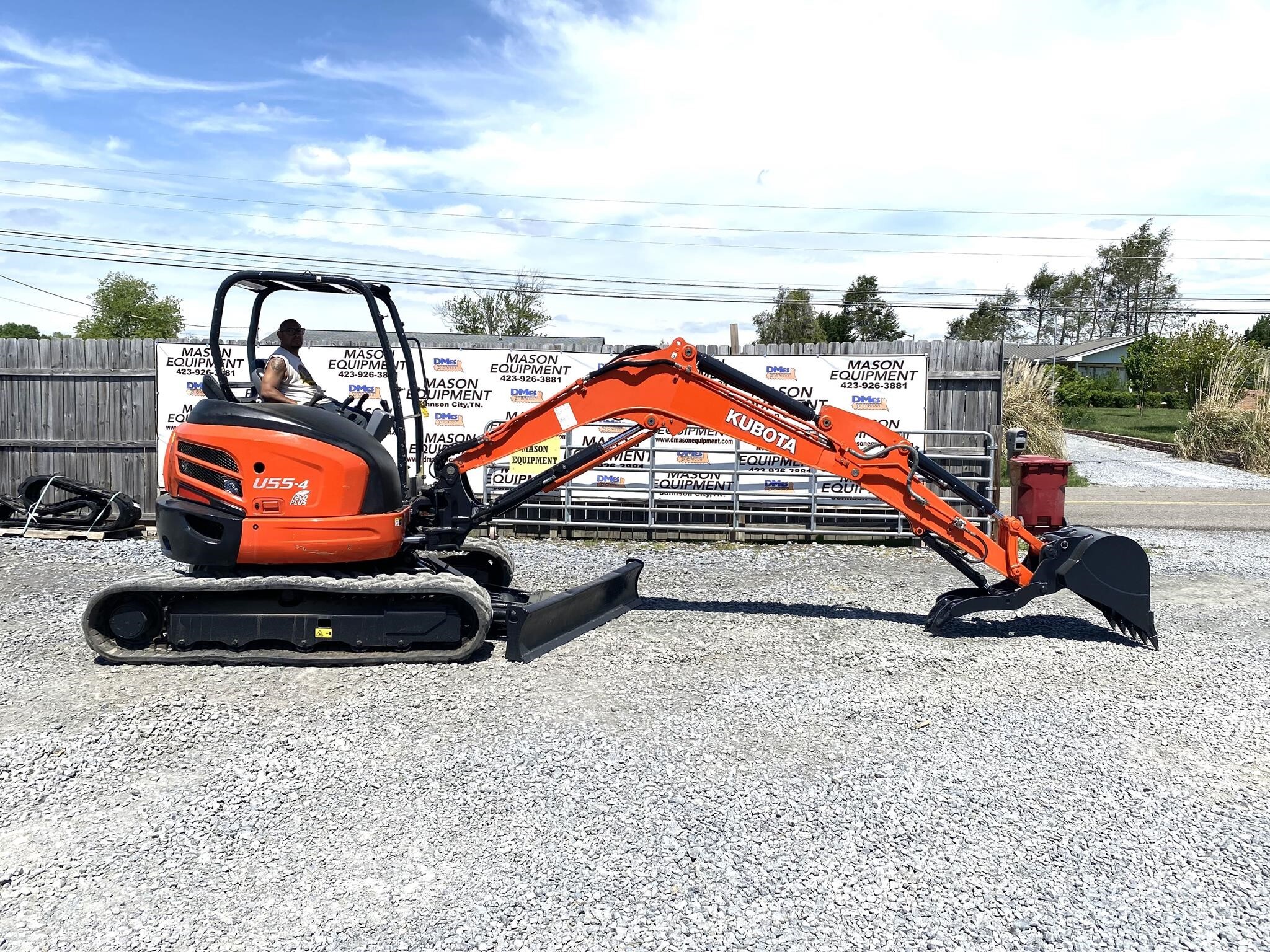 2019 Kubota U55-4 Mini Excavator
