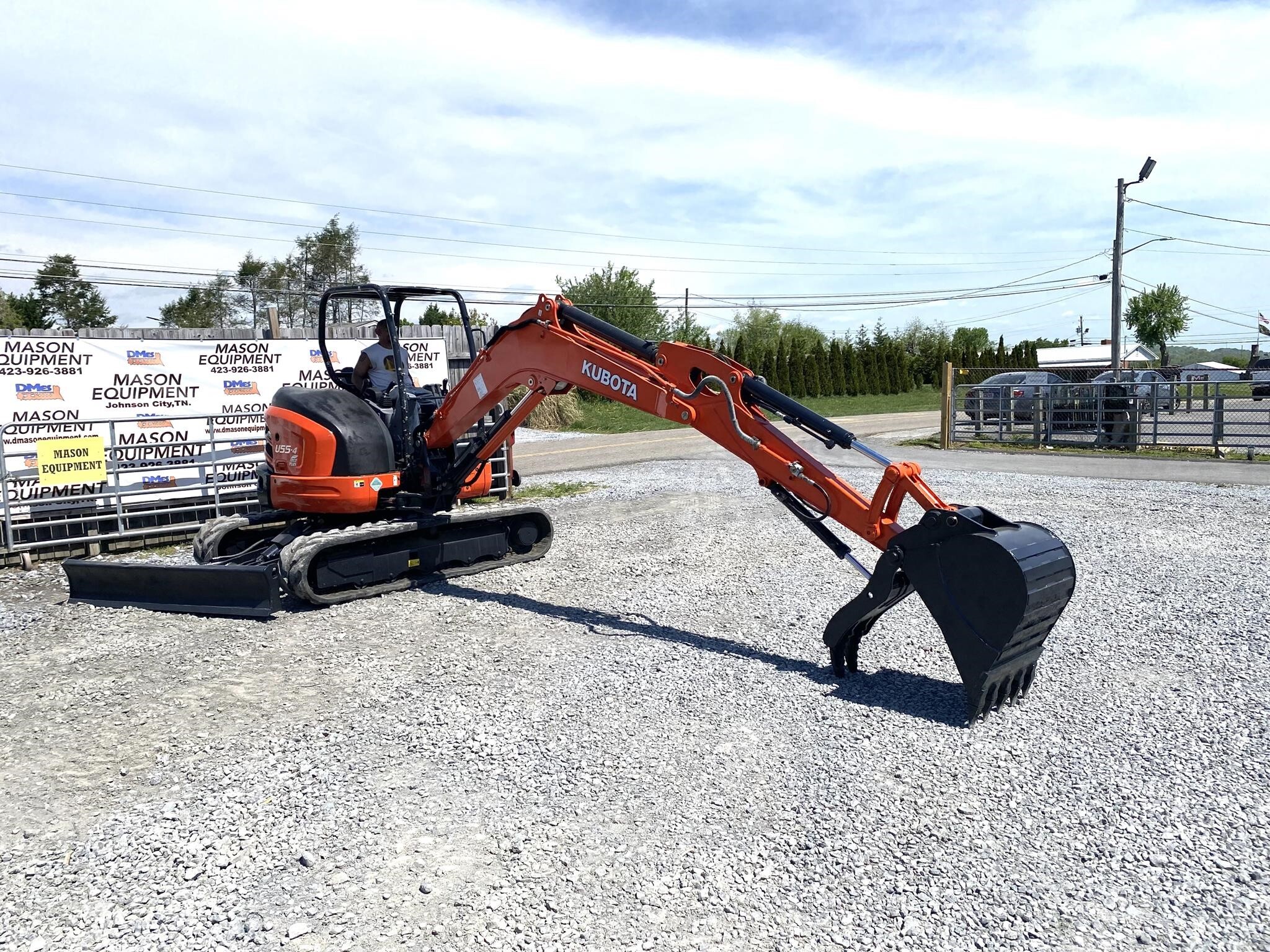 2019 Kubota U55-4 Mini Excavator
