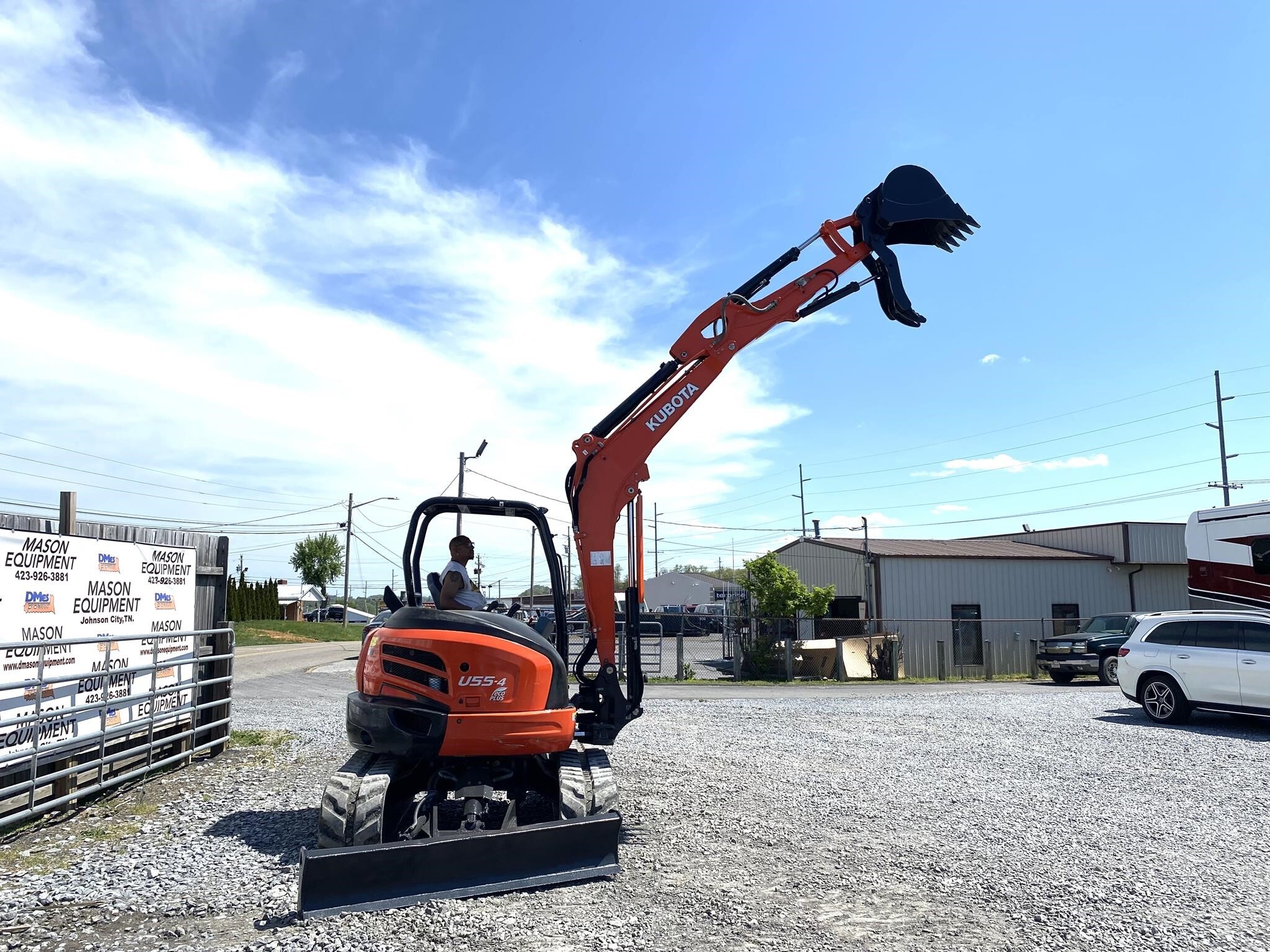 2019 Kubota U55-4 Mini Excavator