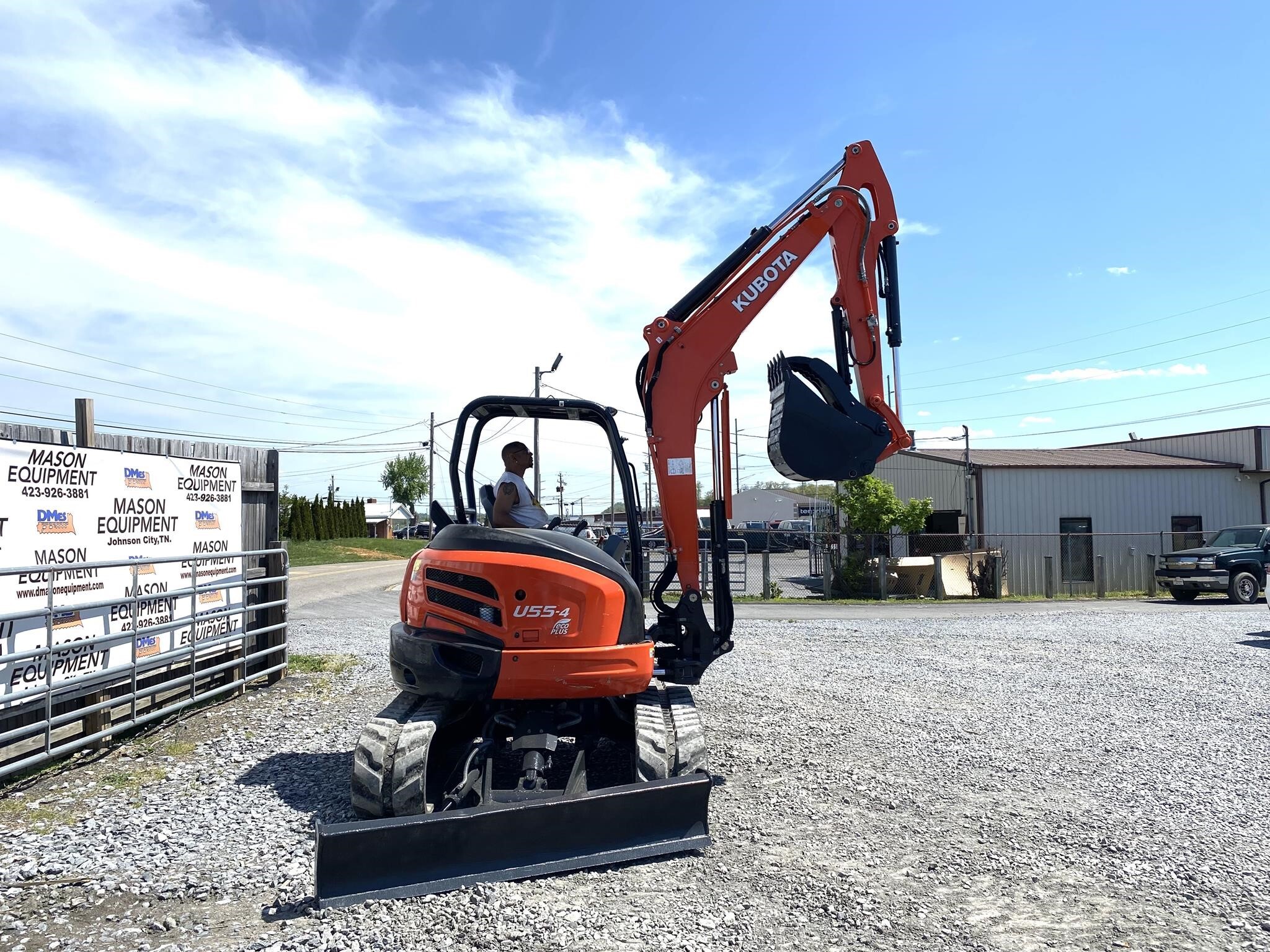 2019 Kubota U55-4 Mini Excavator
