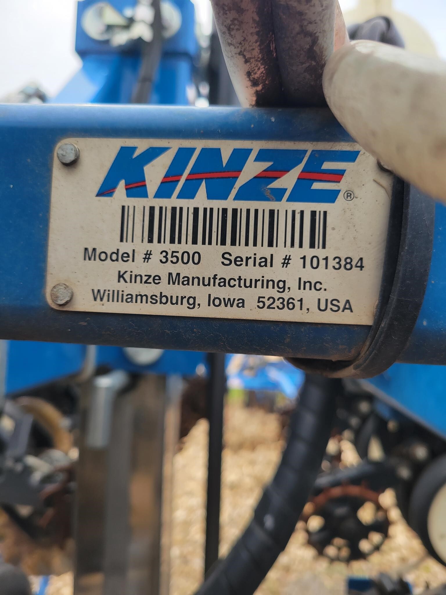 2014 Kinze 3500 Planter