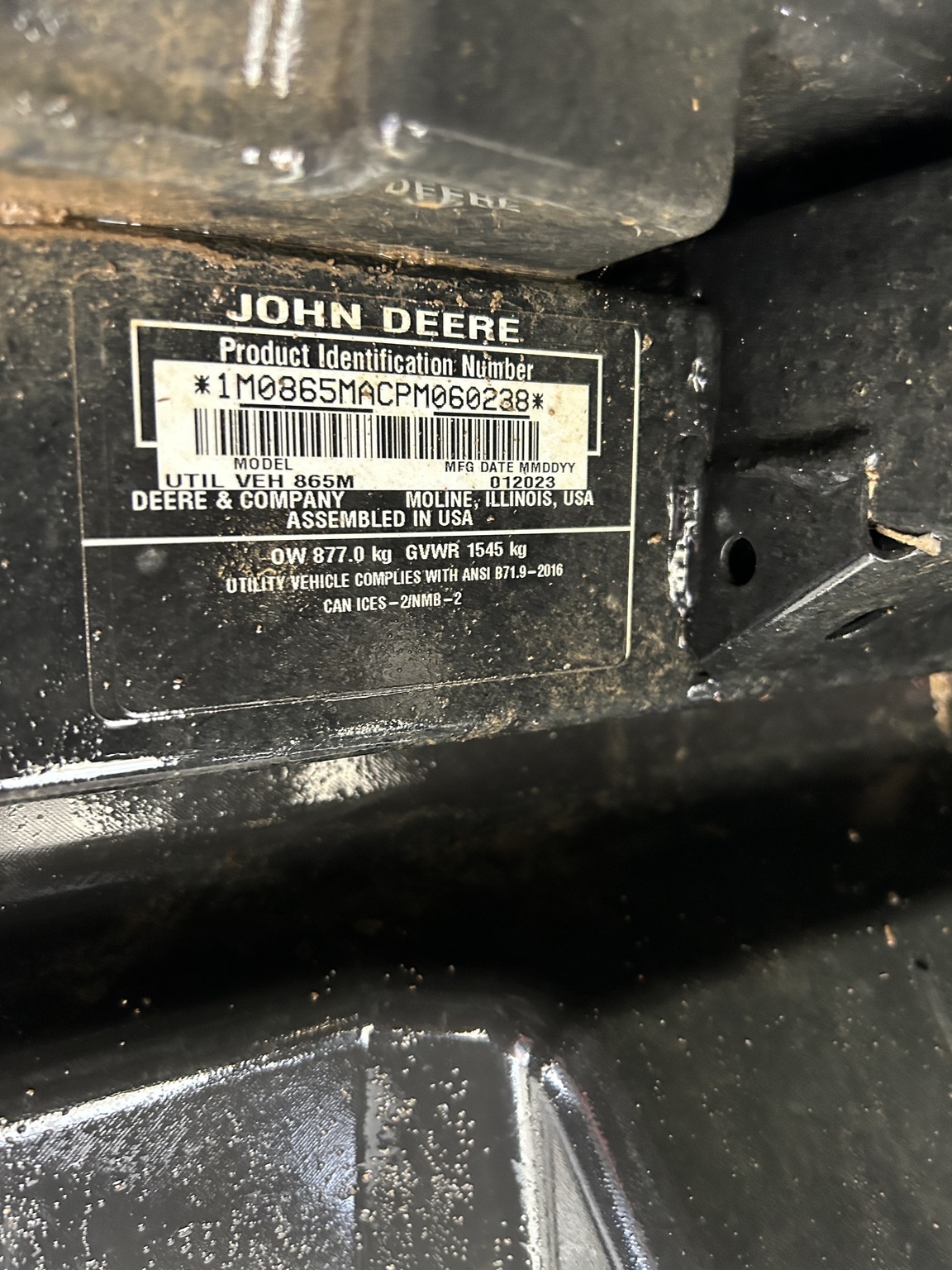 2023 John Deere XUV 865M ATVs and Utility Vehicle