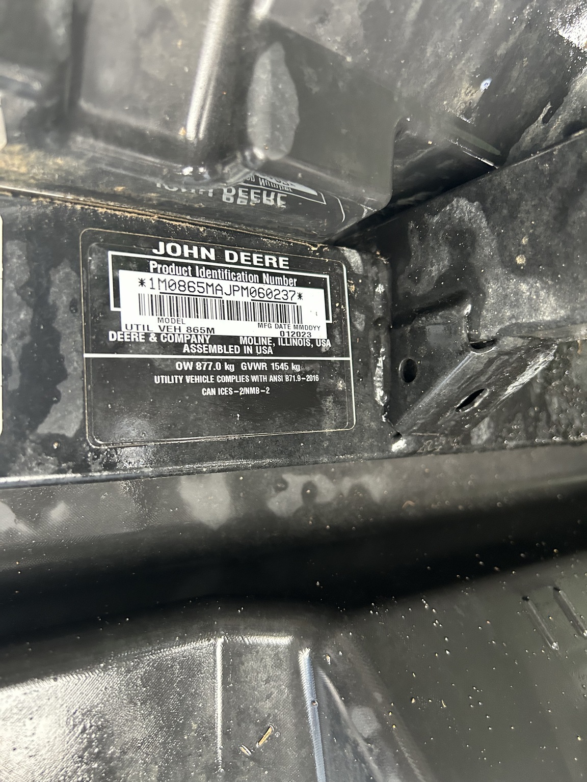 2023 John Deere XUV 865M ATVs and Utility Vehicle