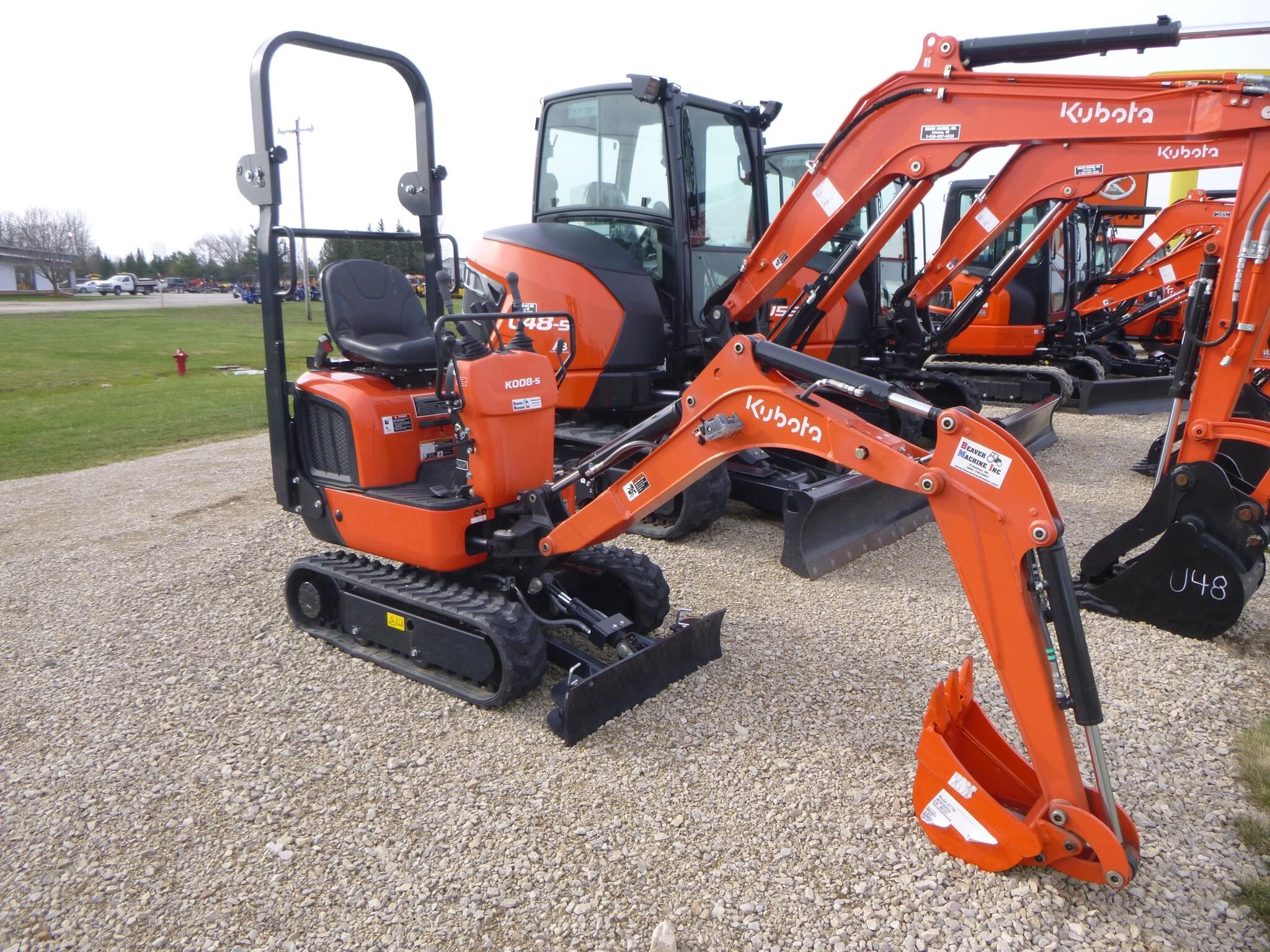 2022 Kubota K008-5 Mini Excavator