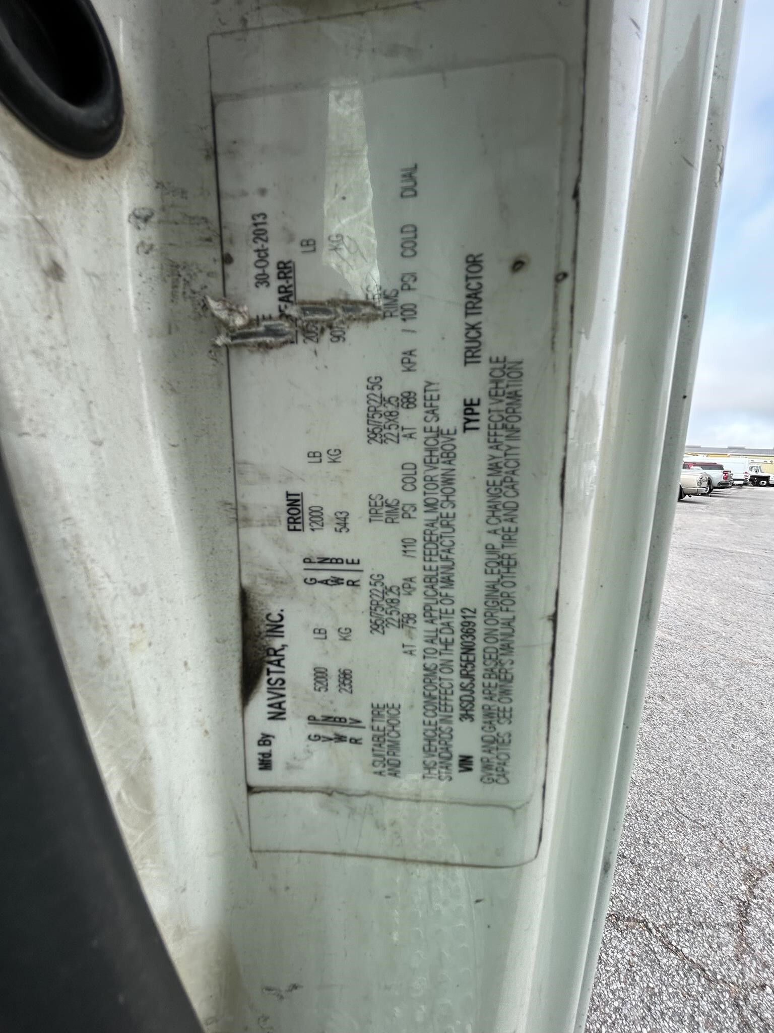 2014 International ProStar Semi Trucks/Trailer