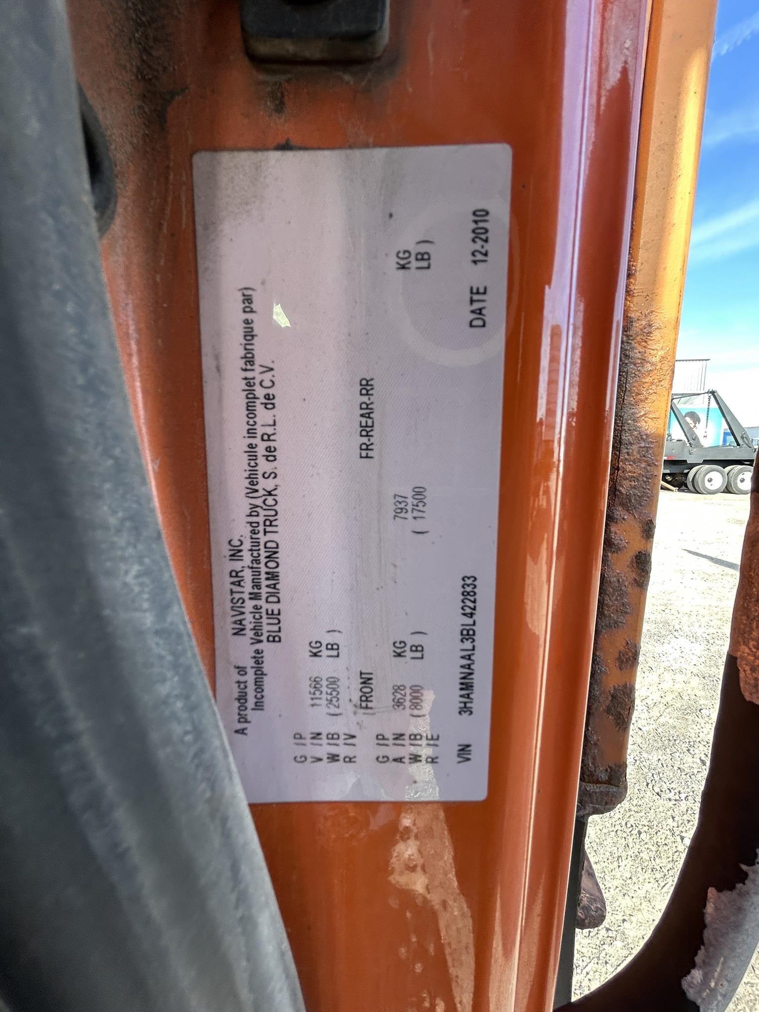 2011 International DURASTAR 4300 Semi Trucks/Trailer