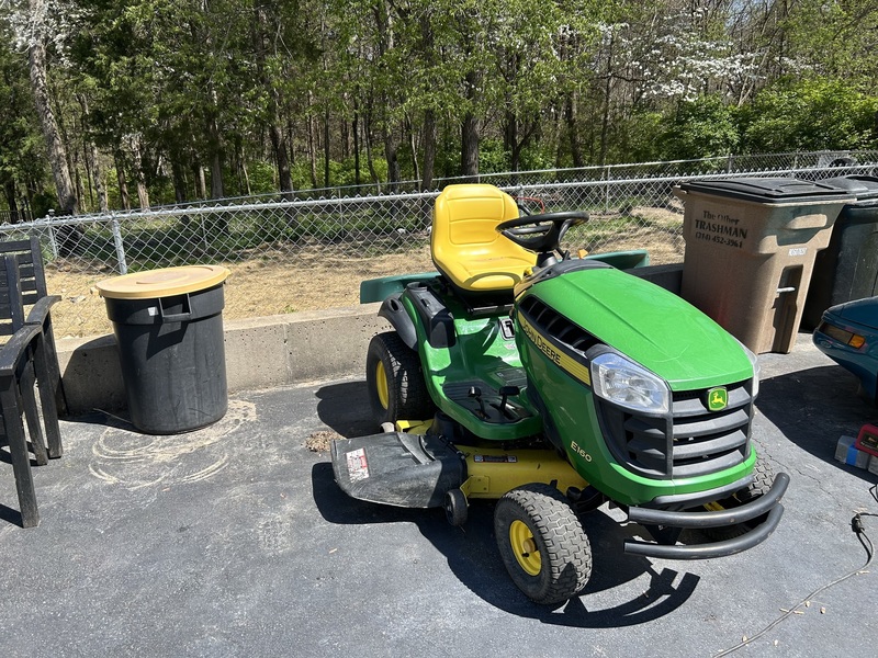 Deere Lawn Mower With Grass Catcher Twin Bagger John Deere Lawn