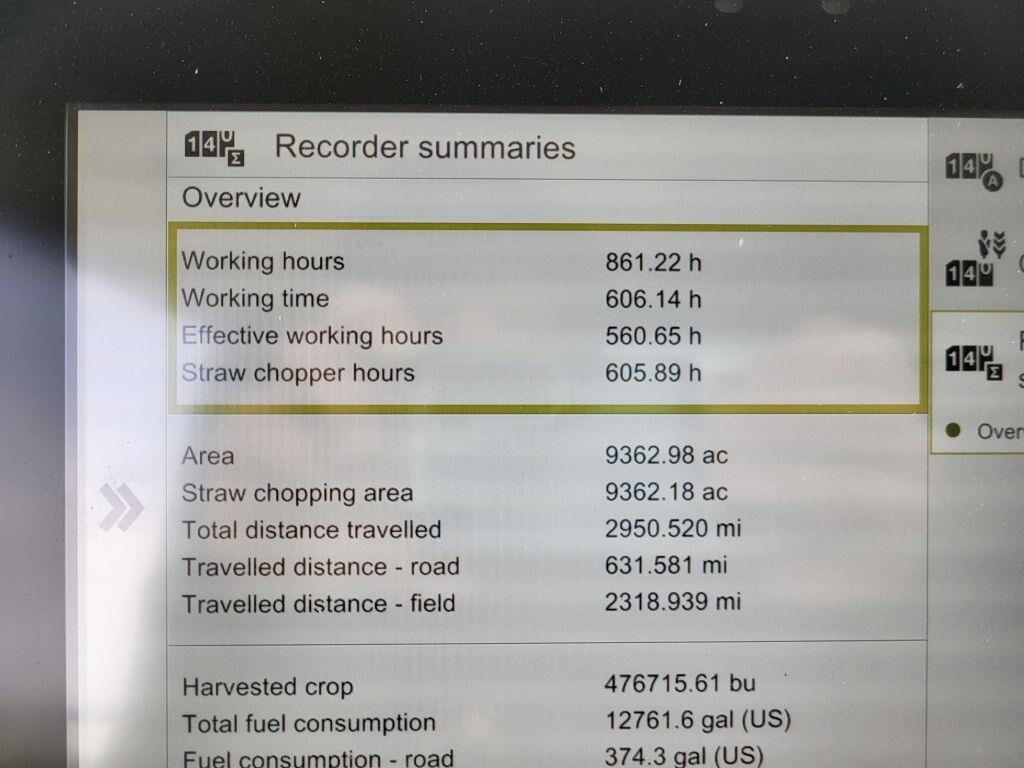 2022 Claas 8700TT Combine