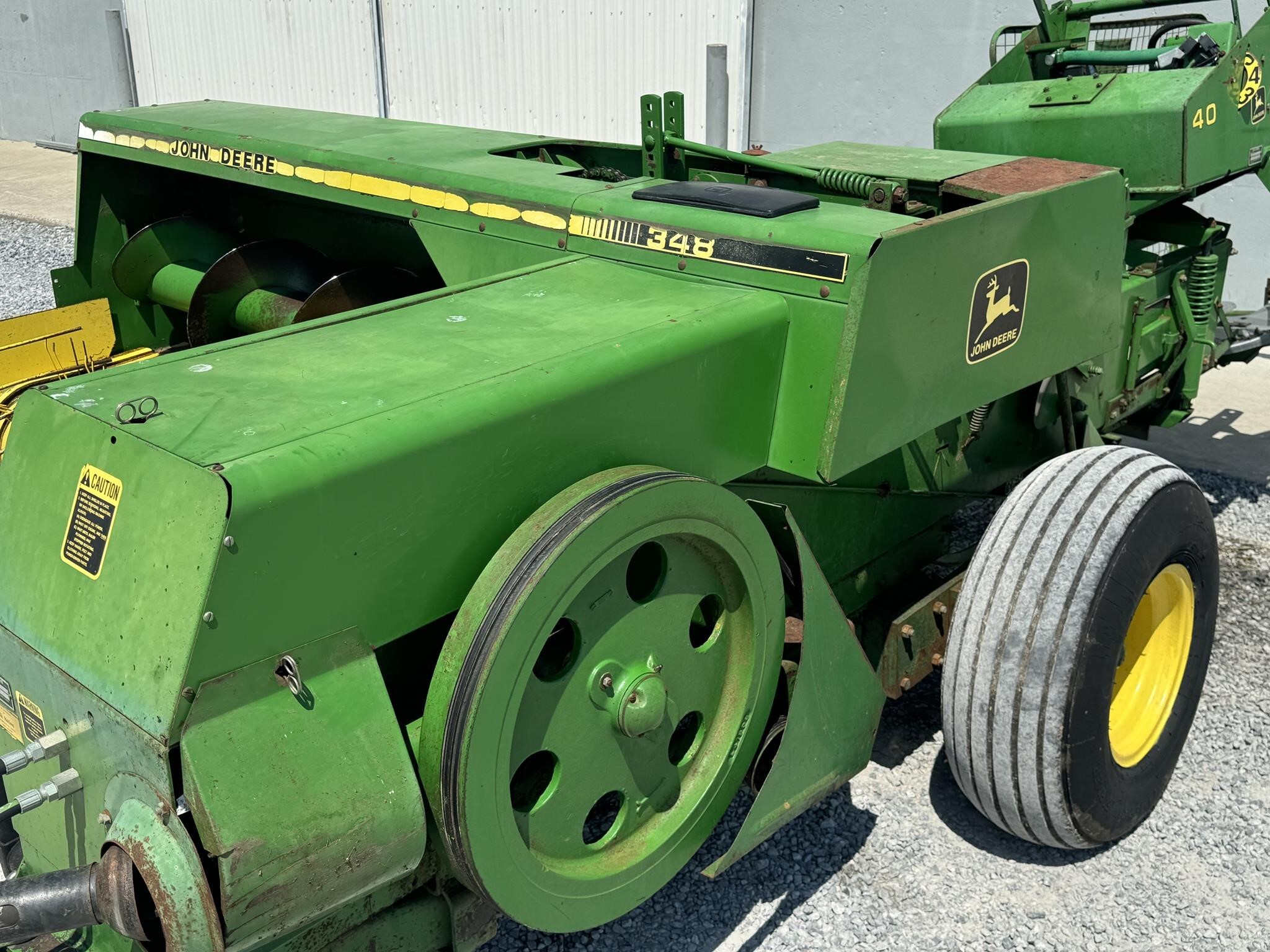 1992 John Deere 348 Small Square Baler