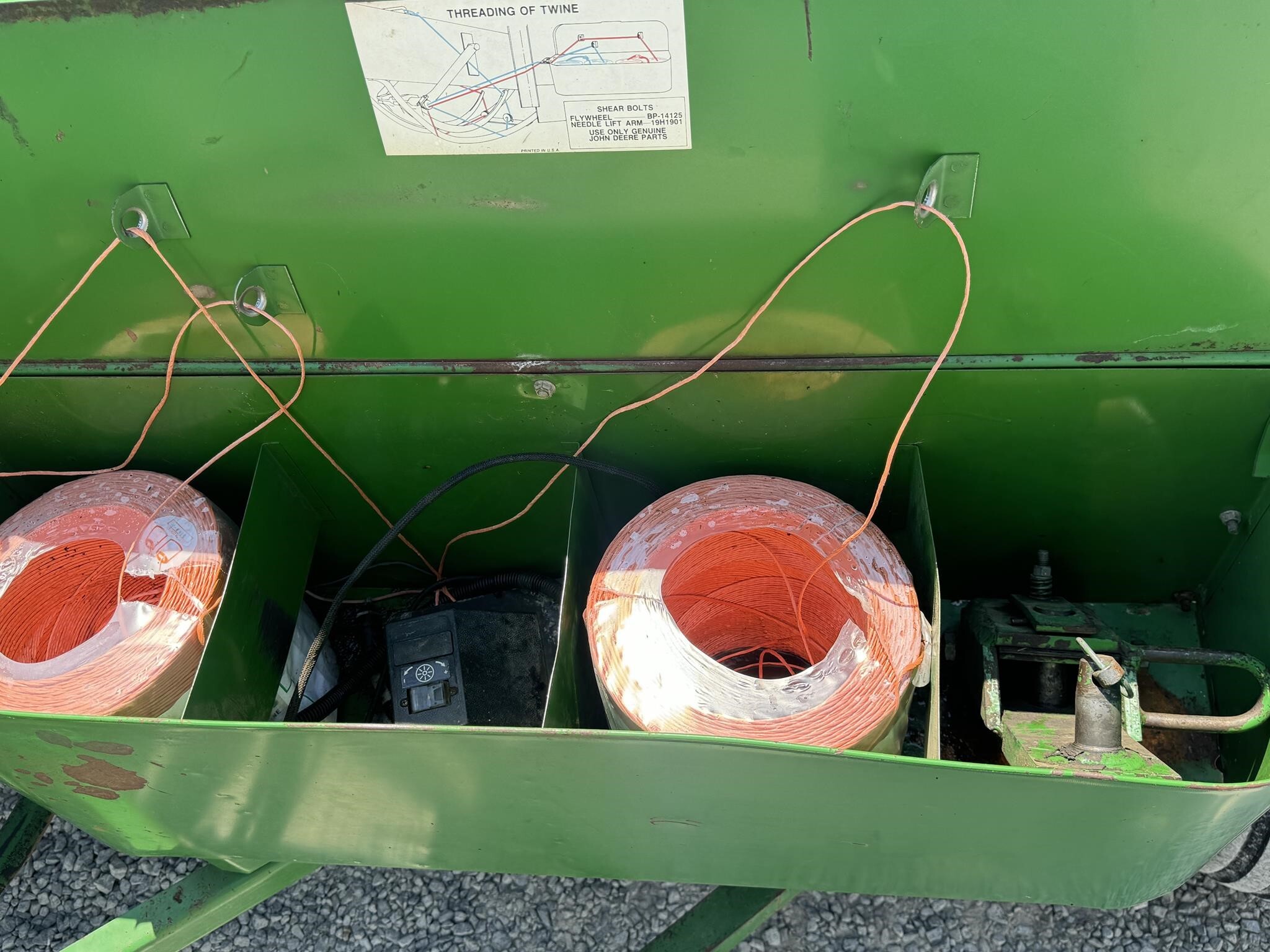 1992 John Deere 348 Small Square Baler