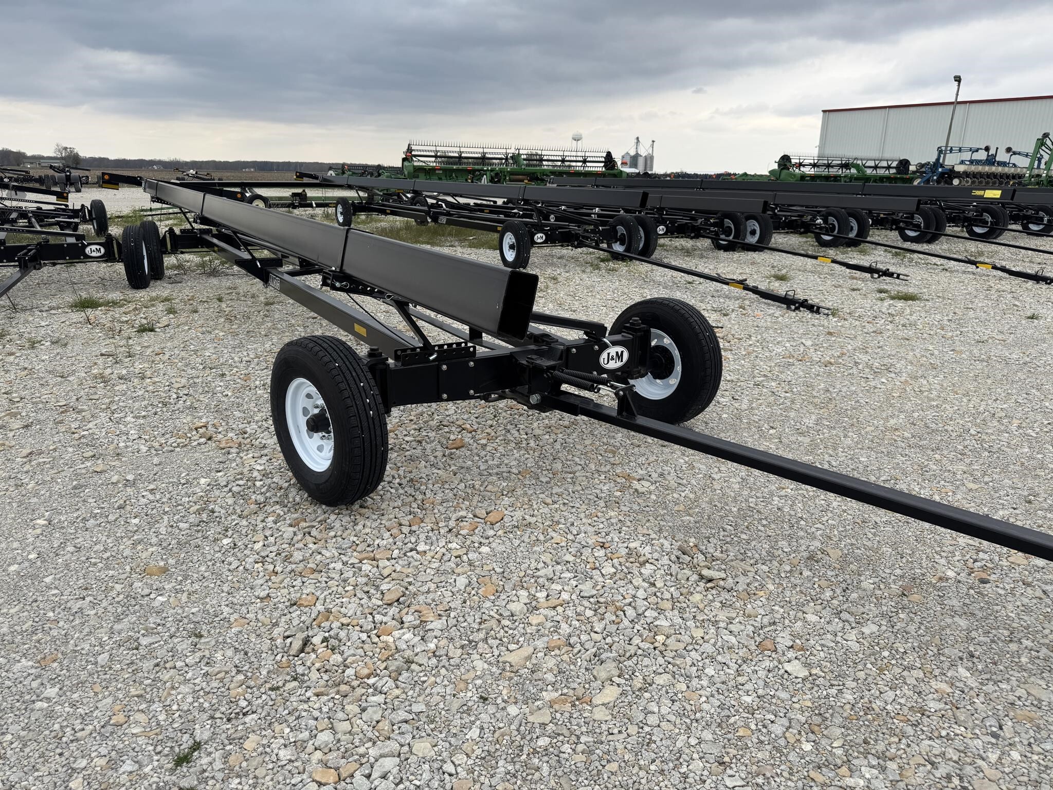  J&M 4WS15 Header Trailer