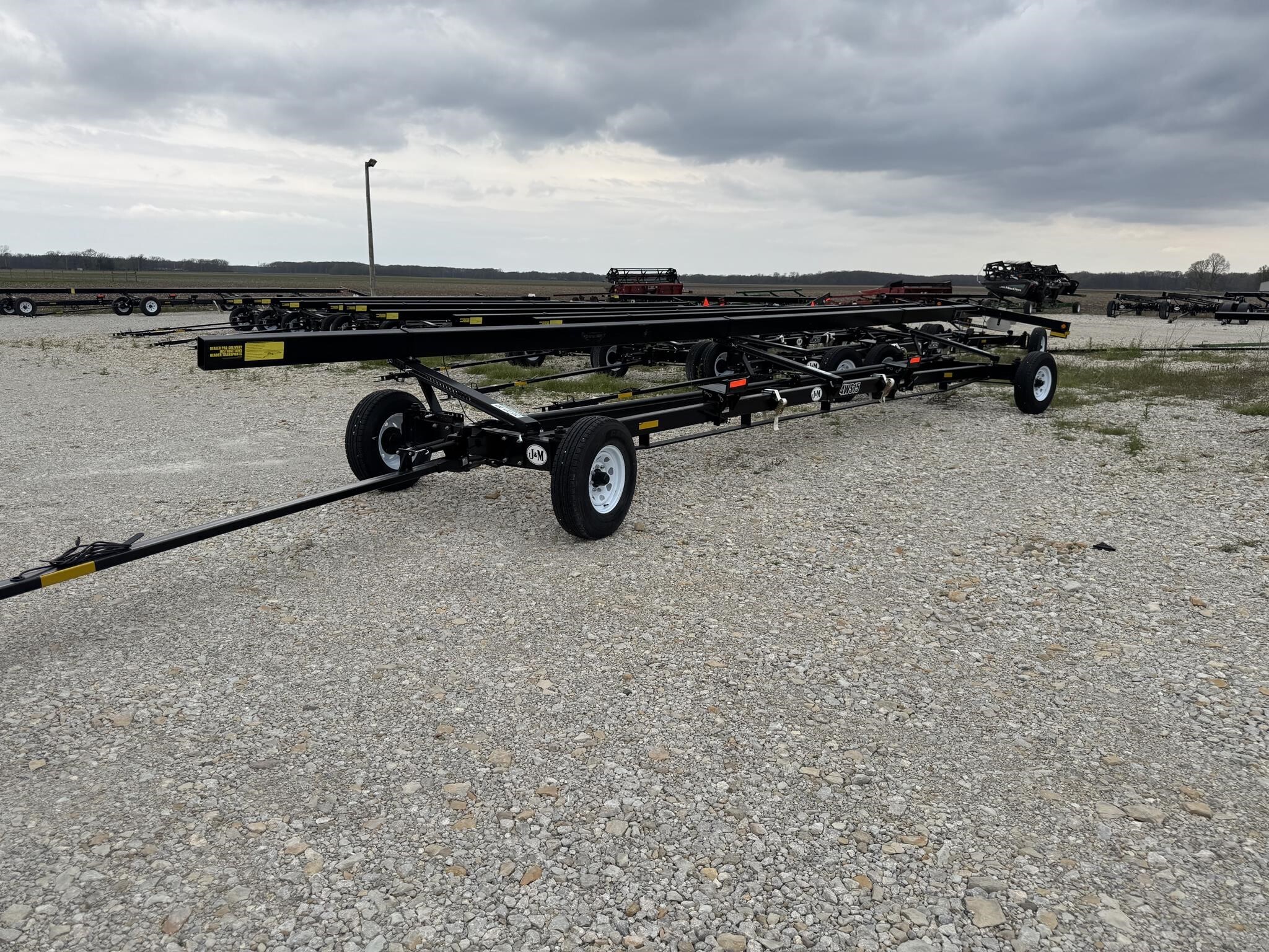 J&M 4WS15 Header Trailer