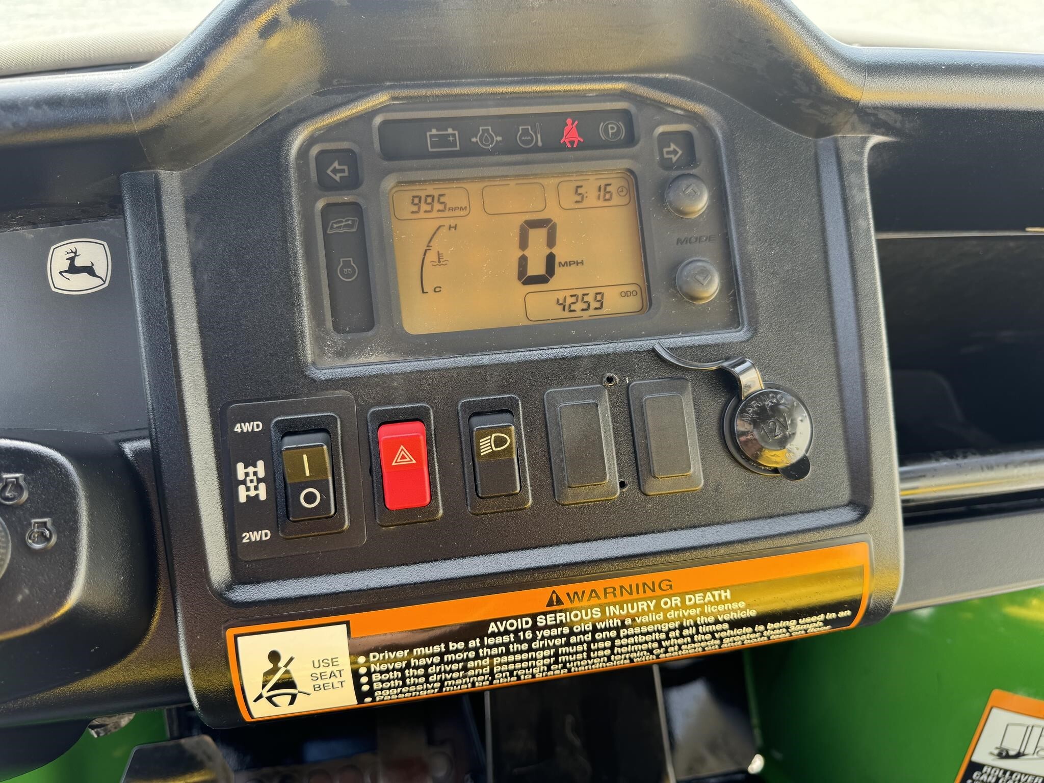 2010 John Deere Gator XUV 825I ATVs and Utility Vehicle