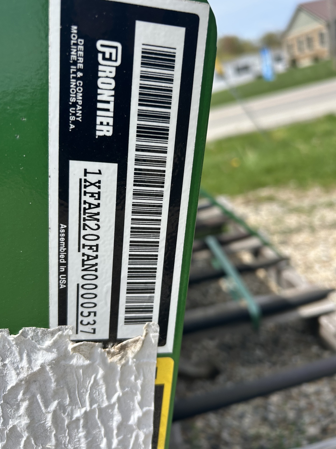 2022 Frontier AM20F Loader and Skid Steer Attachment