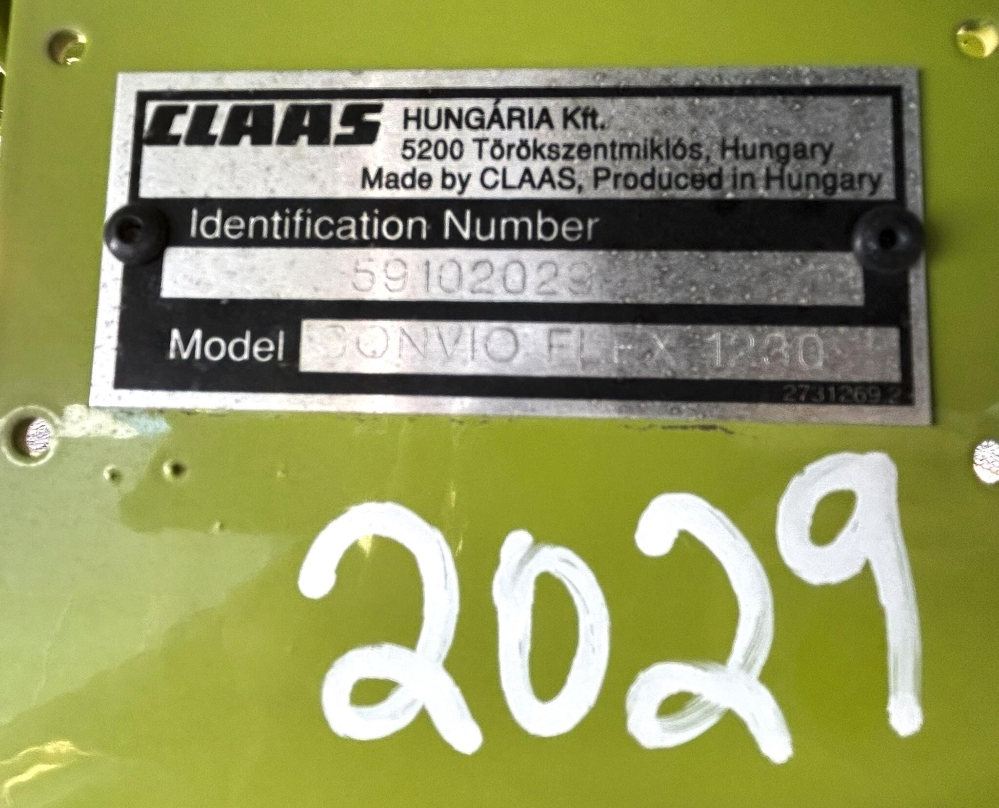 2023 Claas 12-30 Corn Head