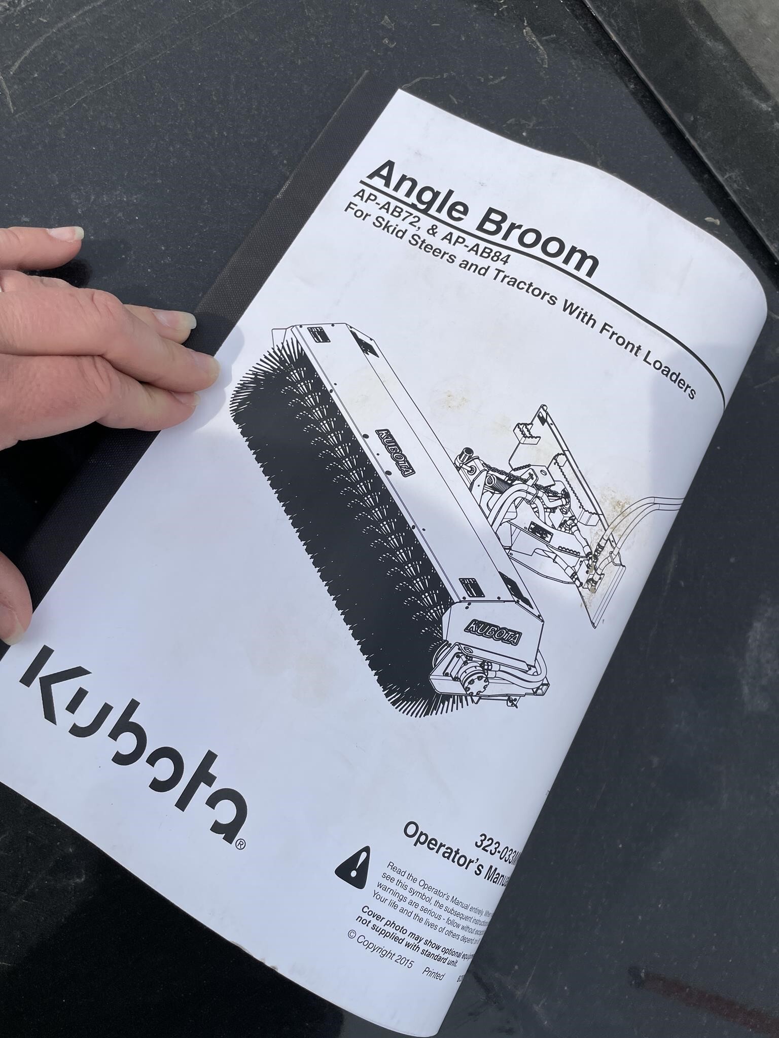  Kubota AB84 Loader and Skid Steer Attachment