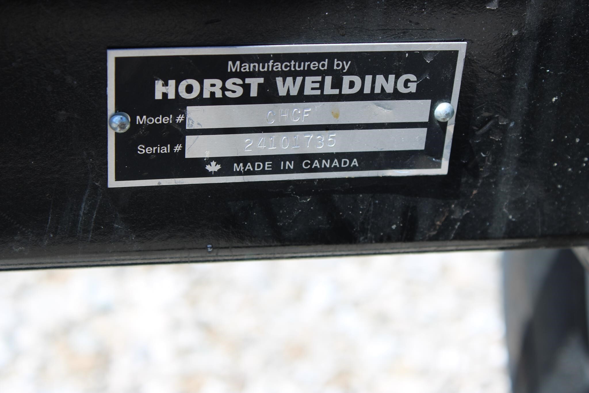  Horst CHCF45 Header Trailer