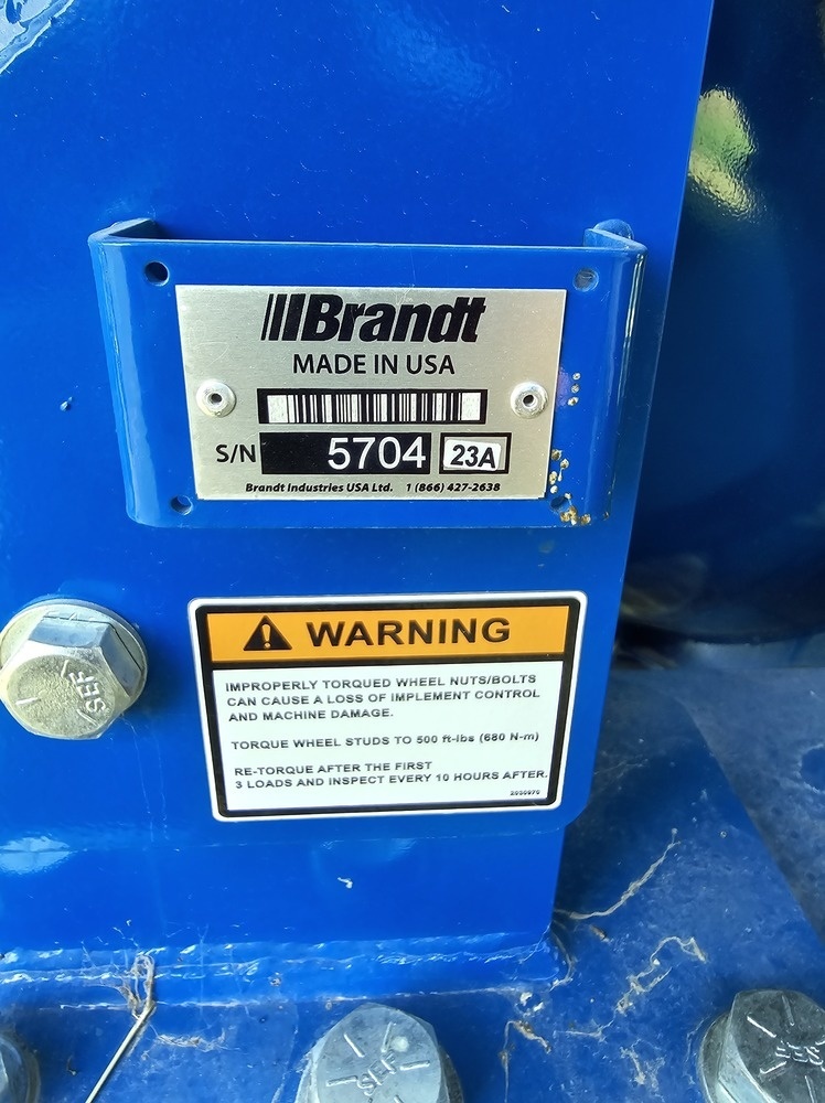 2023 Brandt 1020XT Grain Cart