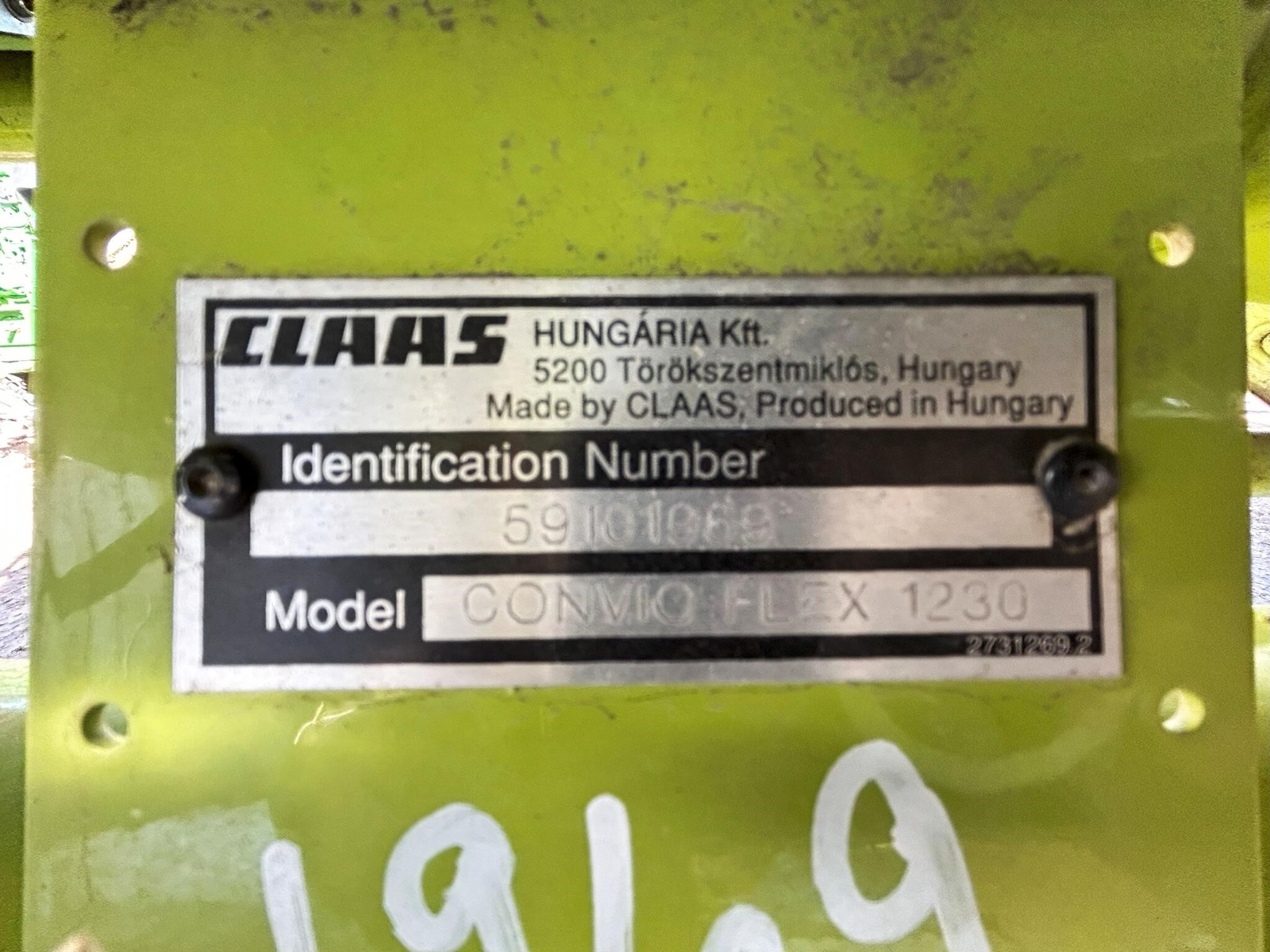 2023 Claas 12-30 Corn Head