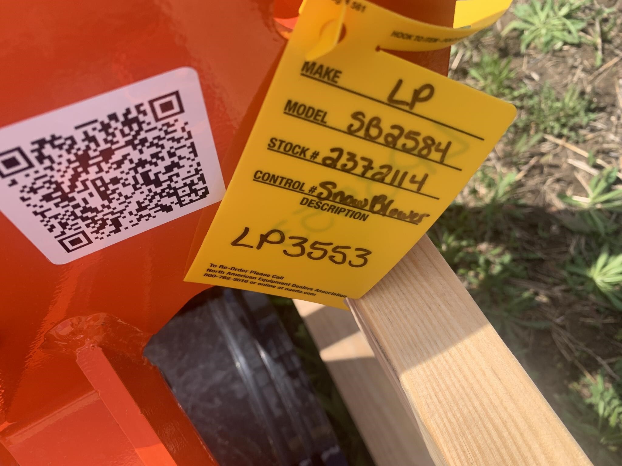 2025 Land Pride SB2584 Snow Blower