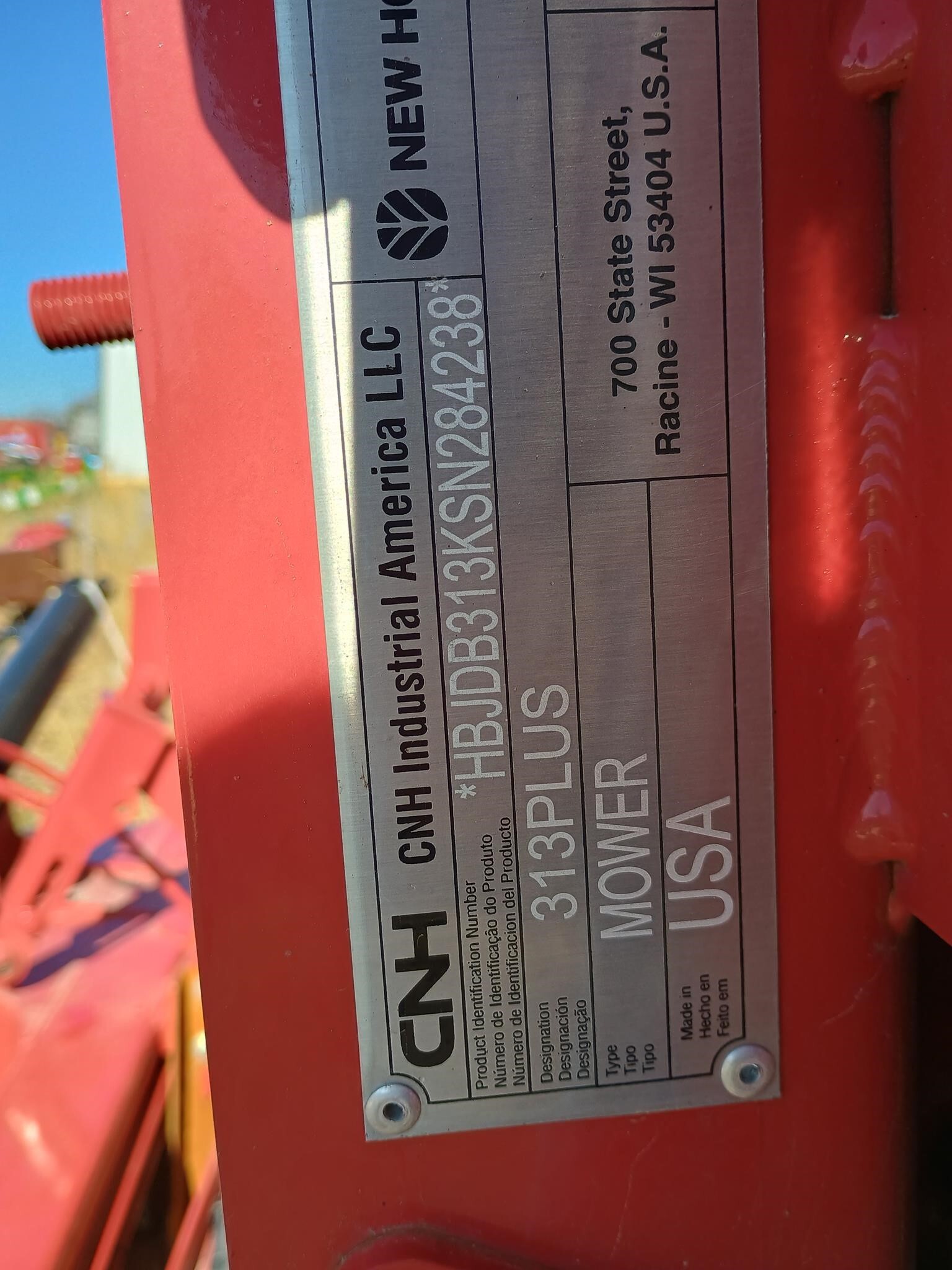 2025 New Holland DISCBINE 313 PLUS Mower Conditioner