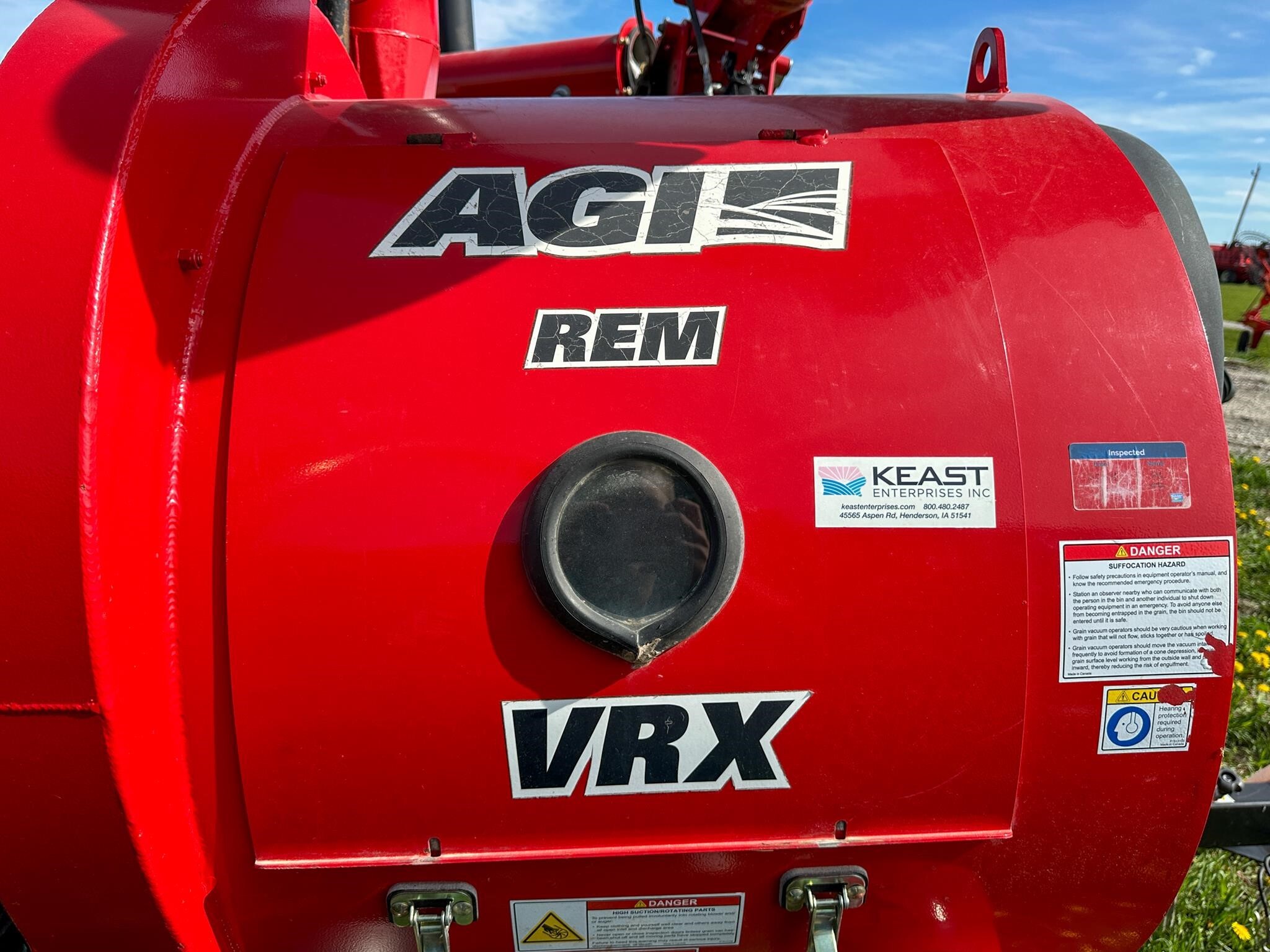 2020 Rem VRX Grain Vac