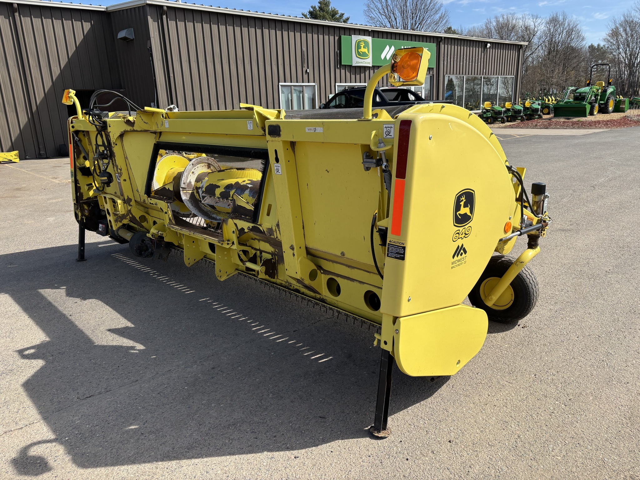 2015 Deere 649C Self-Propelled Forage Harvester