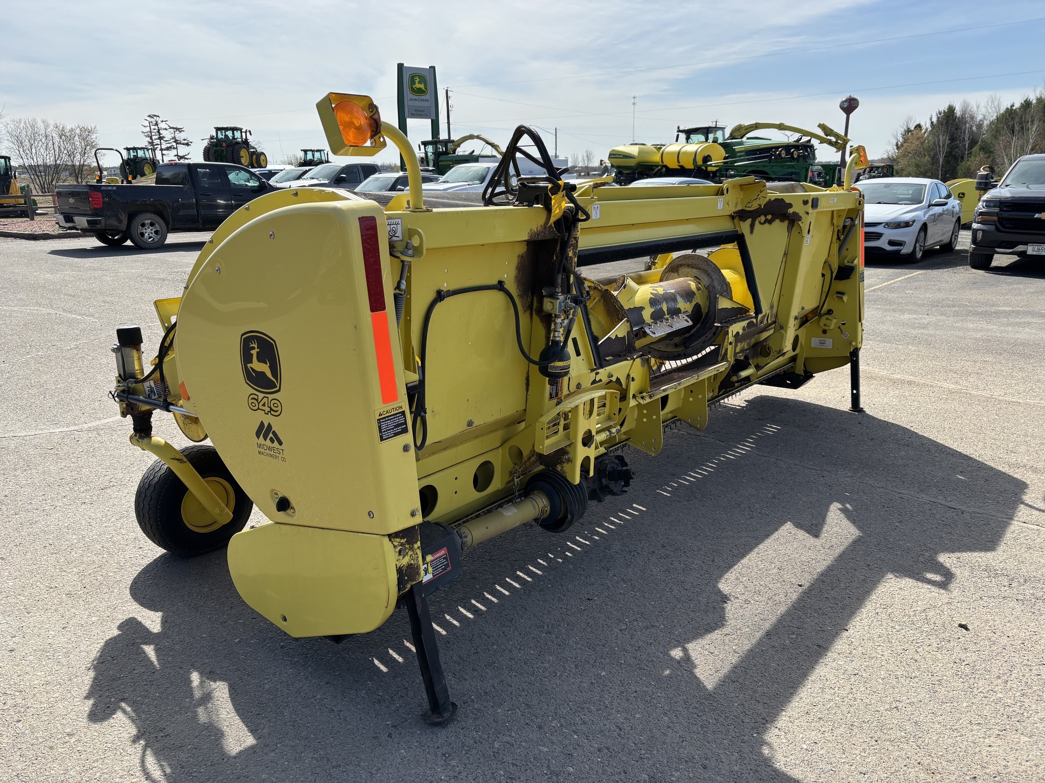 2015 Deere 649C Self-Propelled Forage Harvester