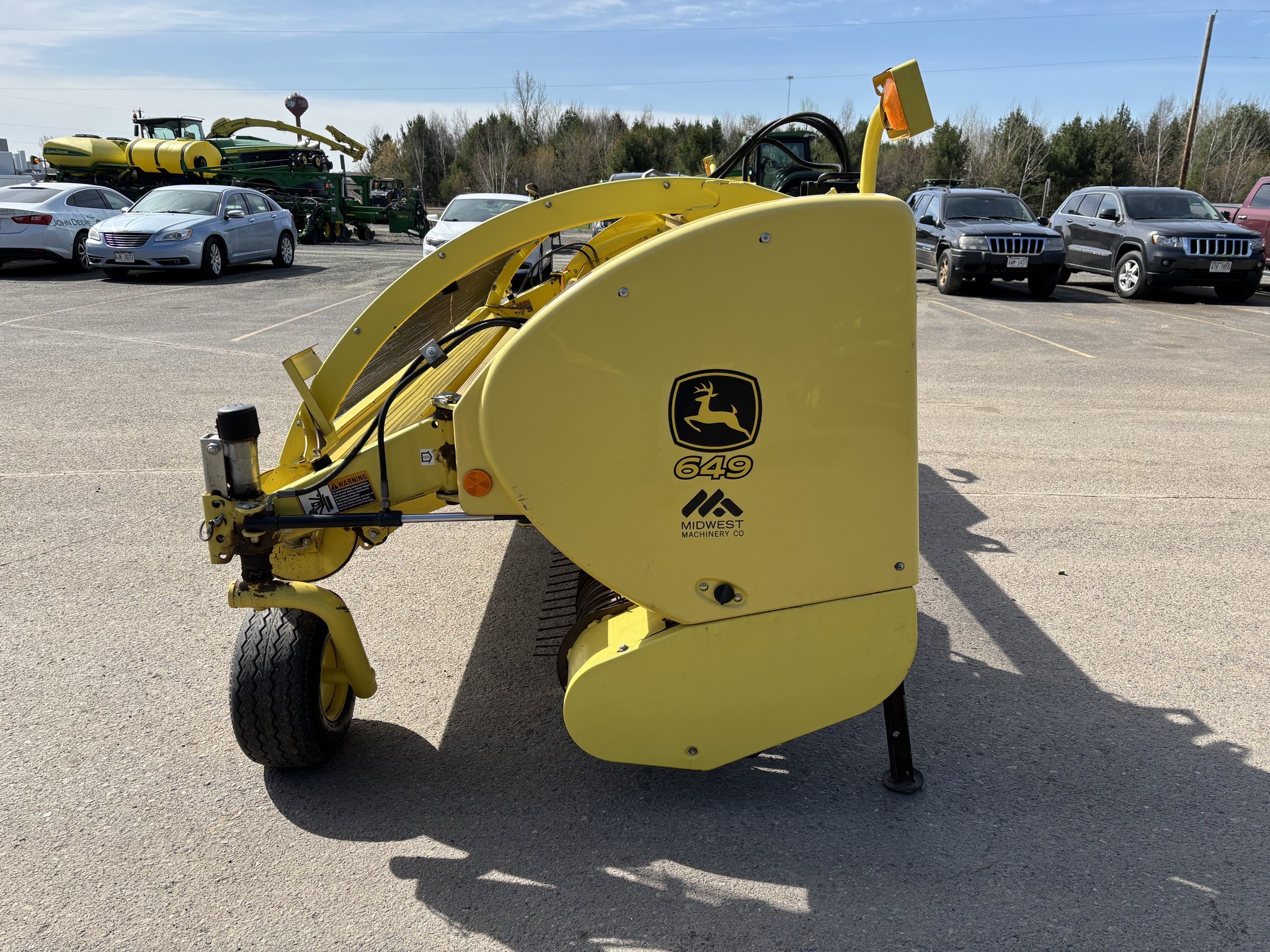 2015 Deere 649C Self-Propelled Forage Harvester