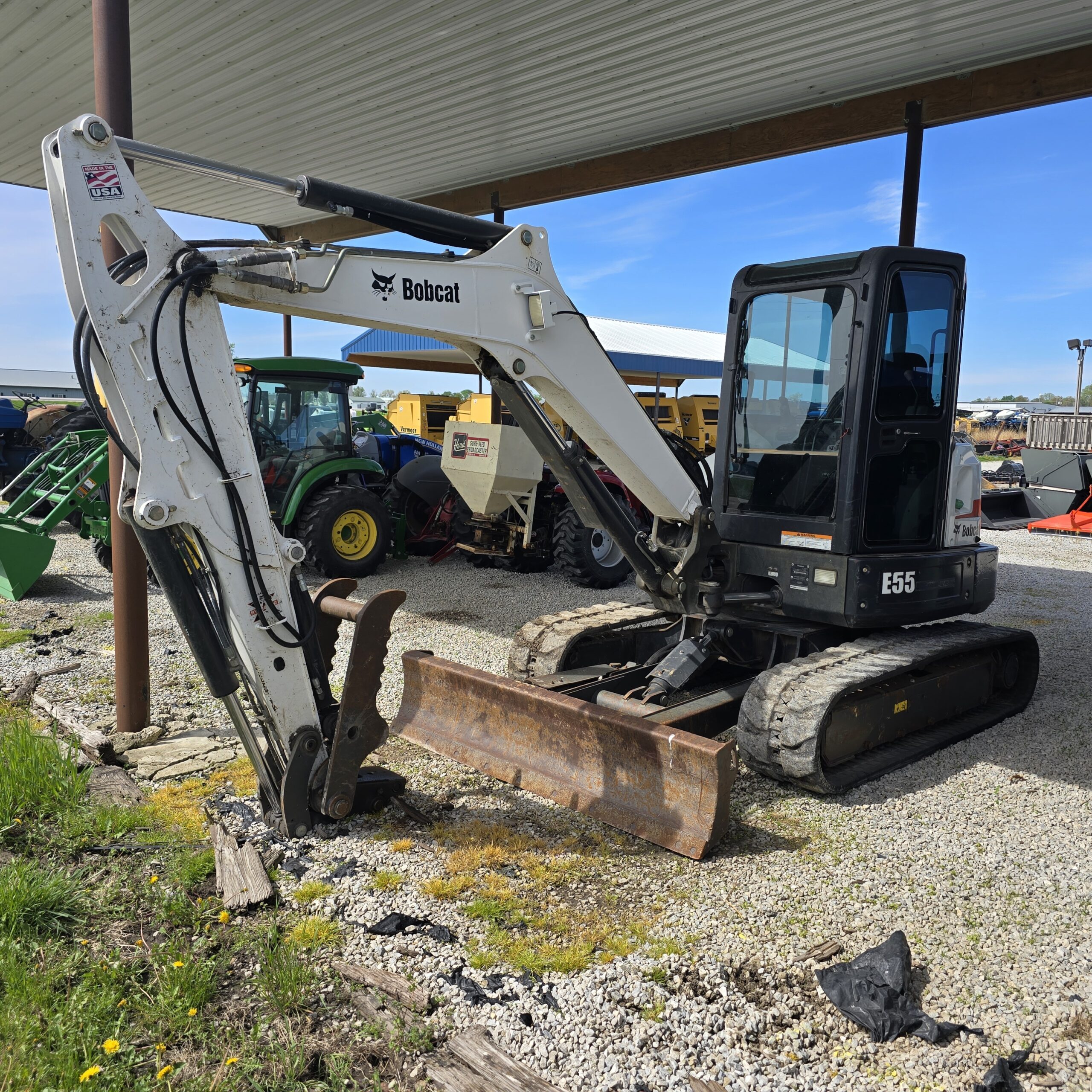 2016 Bobcat E55 Mini Excavator
