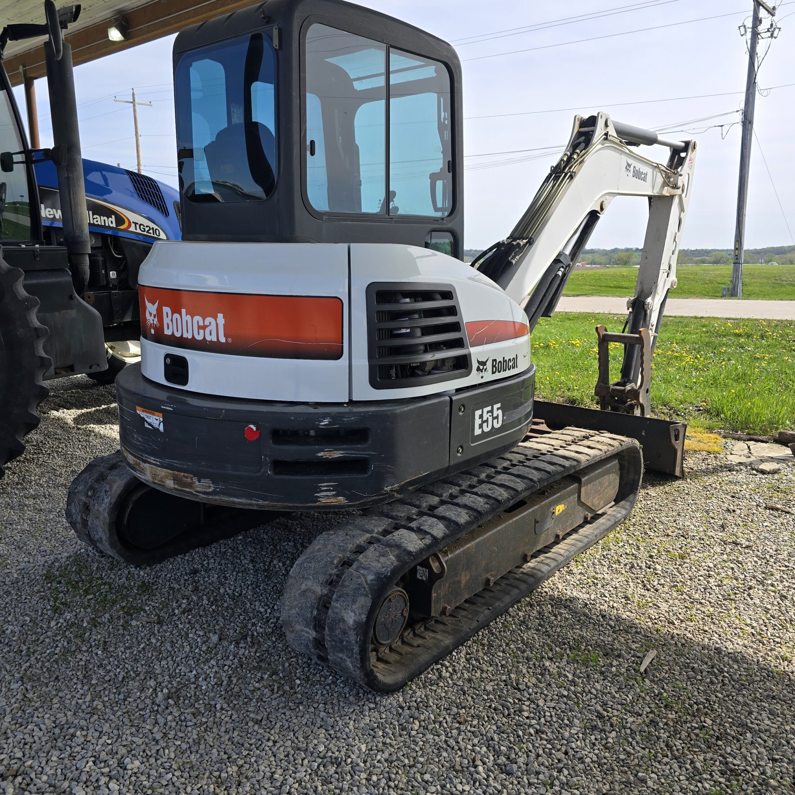 2016 Bobcat E55 Mini Excavator